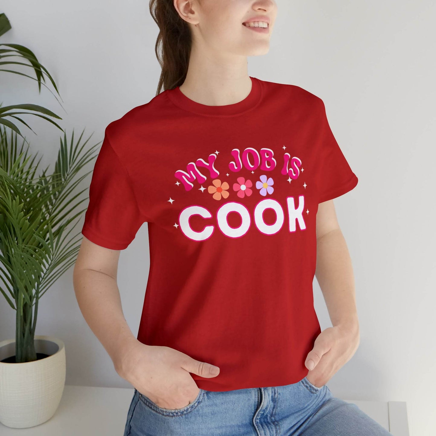My Job is Cook Shirt Chef Shirt, Restaurant Cook Shirt Mom Shirt Dad Shirt - Giftsmojo