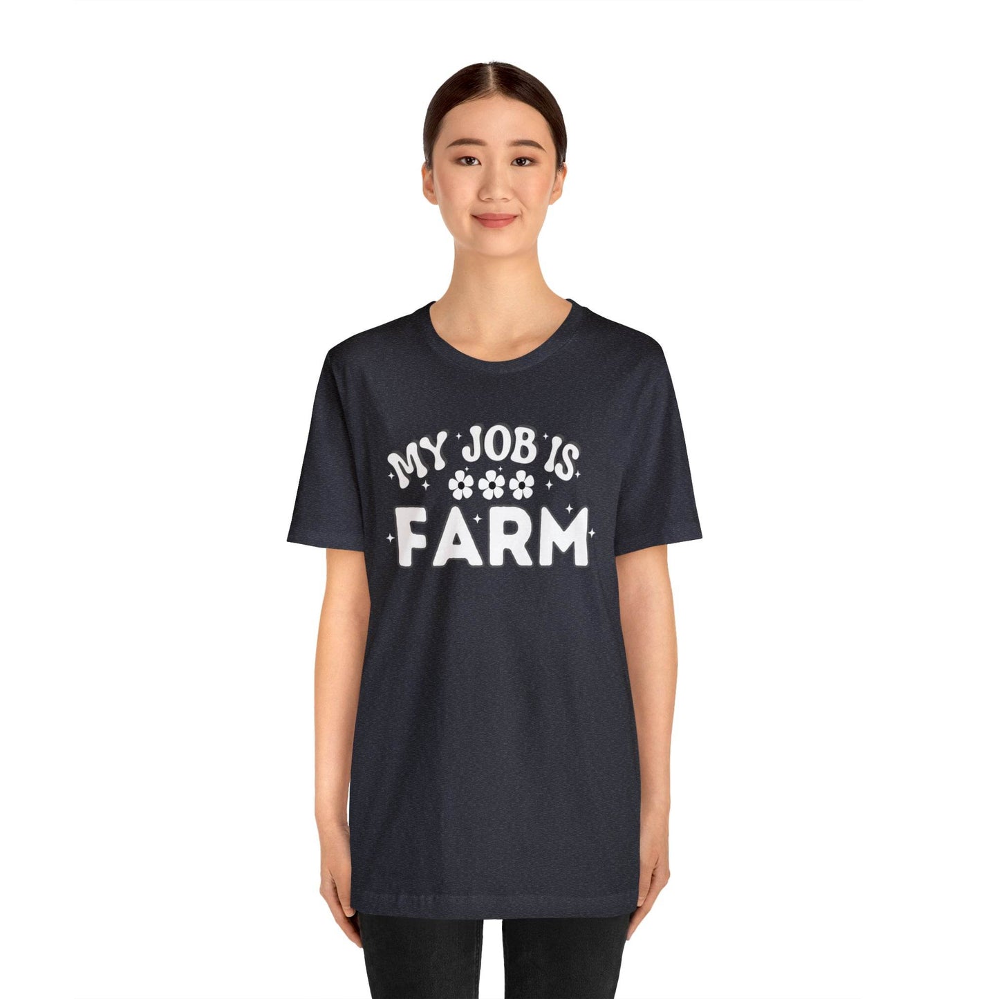 My Job is Farm Shirt Farmer Shirt Farming Shirt Homestead Gardening Shirt Farmers, Farmhand, Livestock Farmer, Crop Grower Horticulturist, Animal Scientist, Agricultural Engineer Environmental Scientist,  - Giftsmojo