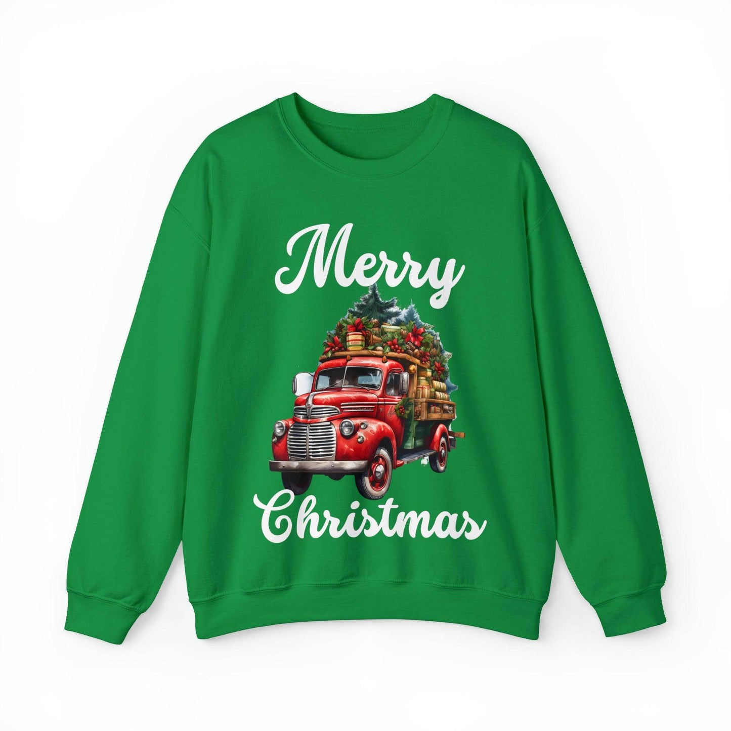 Christmas Tree Truck Sweatshirt Christmas Truck Sweatshirt Christmas Sweater Tree Truck Shirt Christmas Sweatshirt Tree Sweat Pine Tree Pullover - Giftsmojo