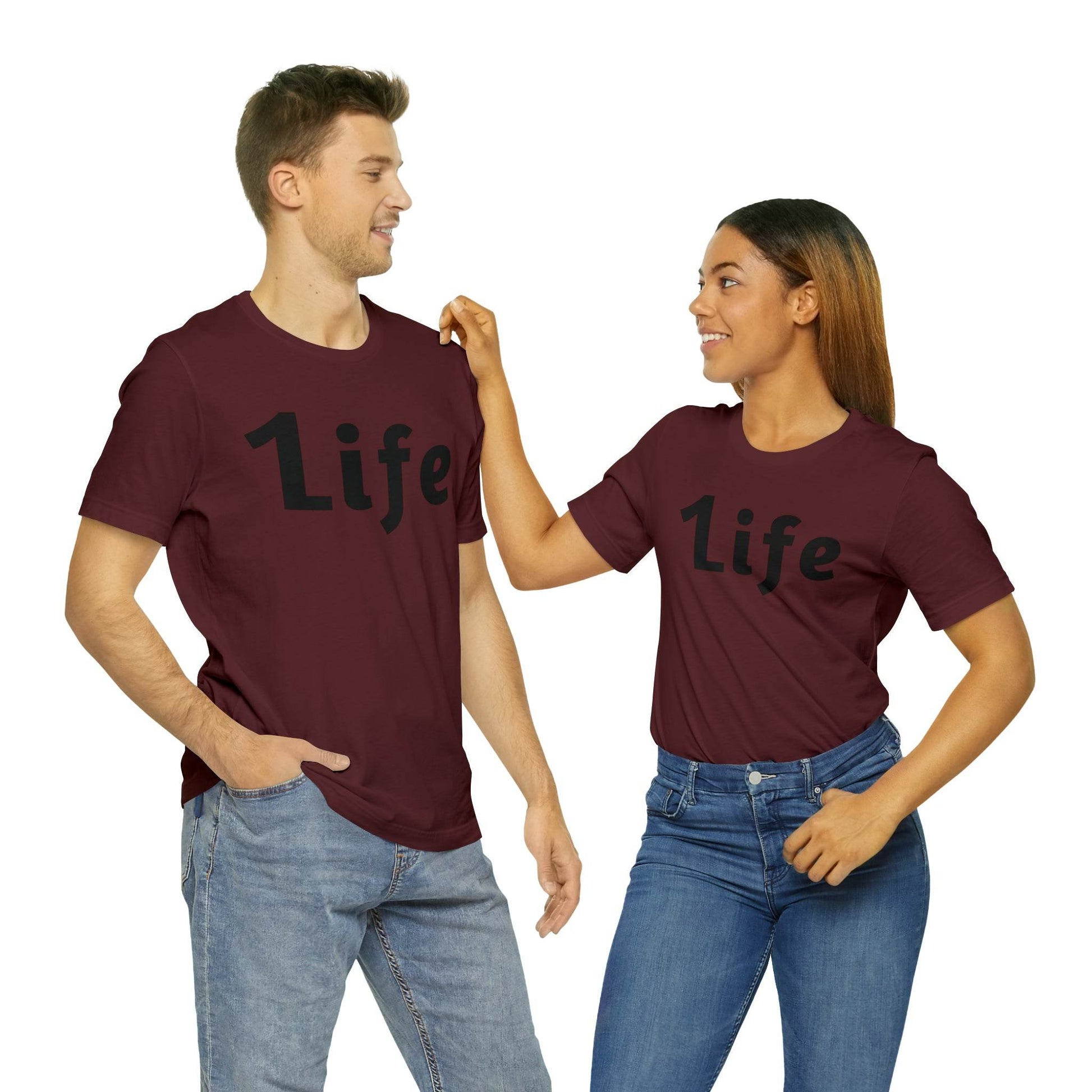 One life Shirt 1life shirt Live Your Life You Only Have One Life To Live - Giftsmojo
