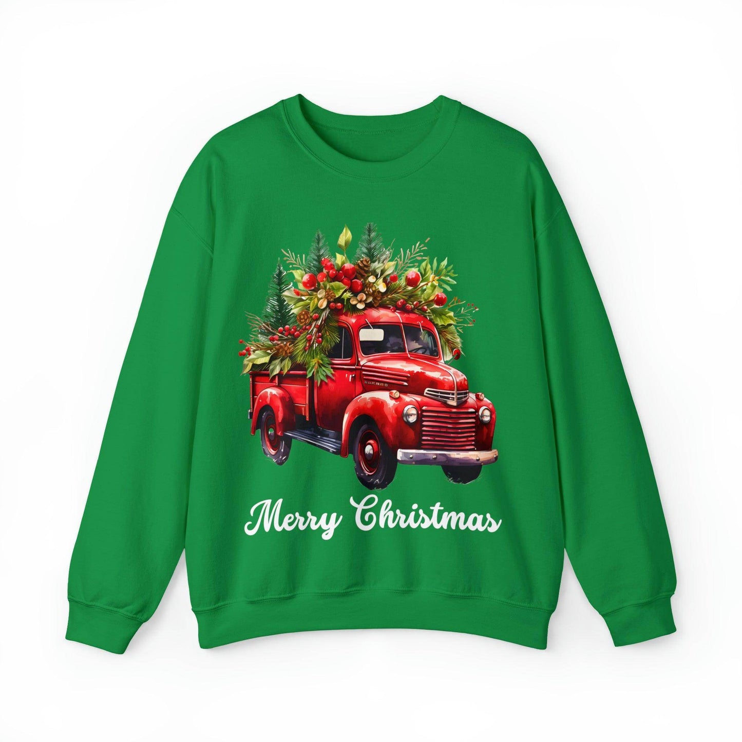 Christmas Tree Sweatshirt Christmas Truck Sweatshirt Christmas Sweater Tree Truck Shirt Christmas Sweatshirt Tree Sweat Pine Tree Pullover - Giftsmojo