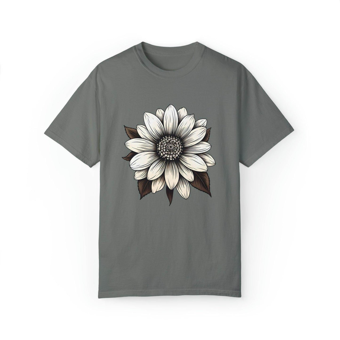 Sunflower Shirt Flower Shirt Aesthetic Women Top Floral Graphic Tee Floral Shirt Flower T-shirt, Wild Flower Shirt Gift For Her - Giftsmojo