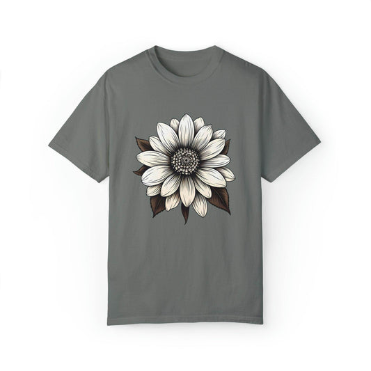 Sunflower Shirt Flower Shirt Aesthetic Women Top Floral Graphic Tee Floral Shirt Flower T-shirt, Wild Flower Shirt Gift For Her - Giftsmojo