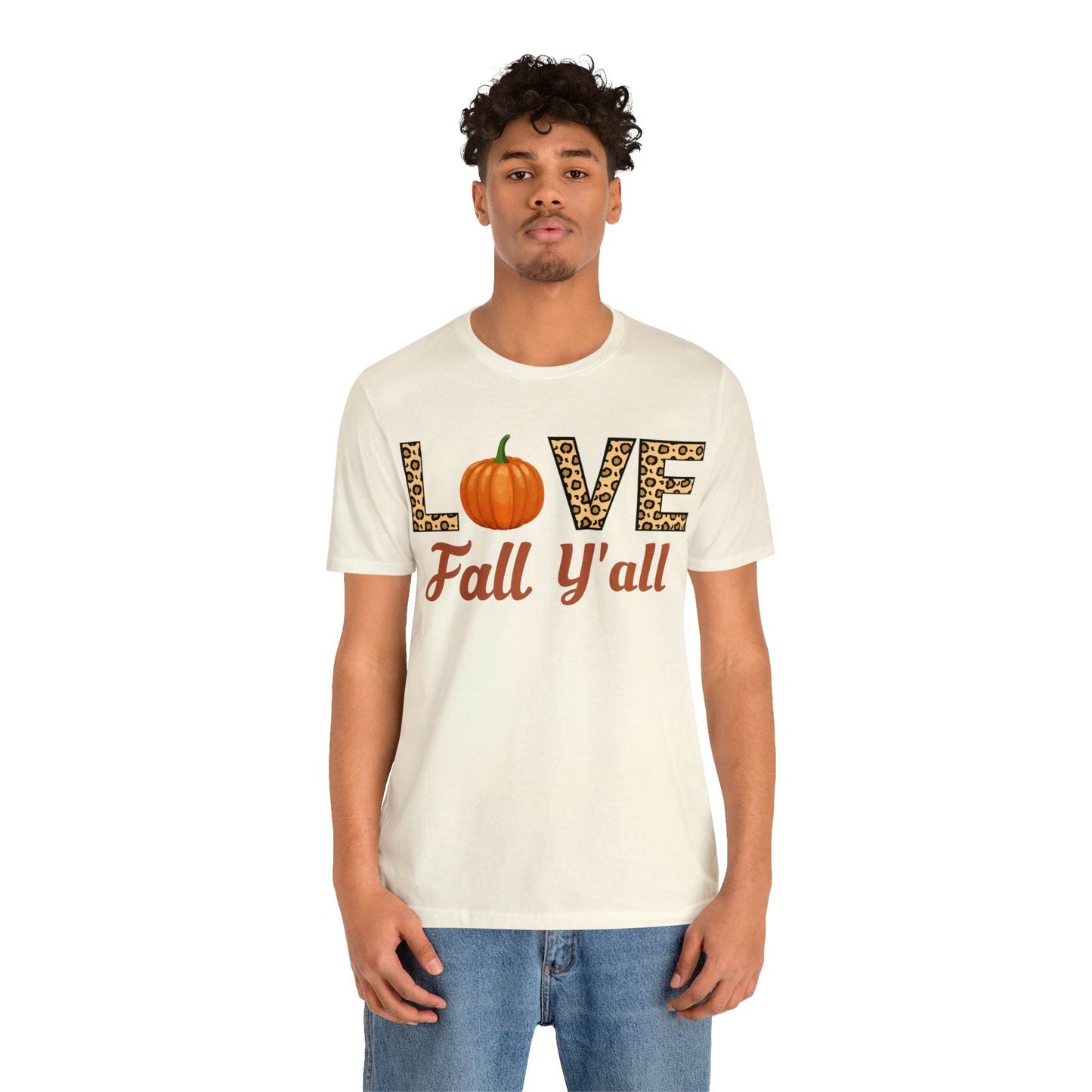 Leopard Print Love Fall Y'all - Giftsmojo
