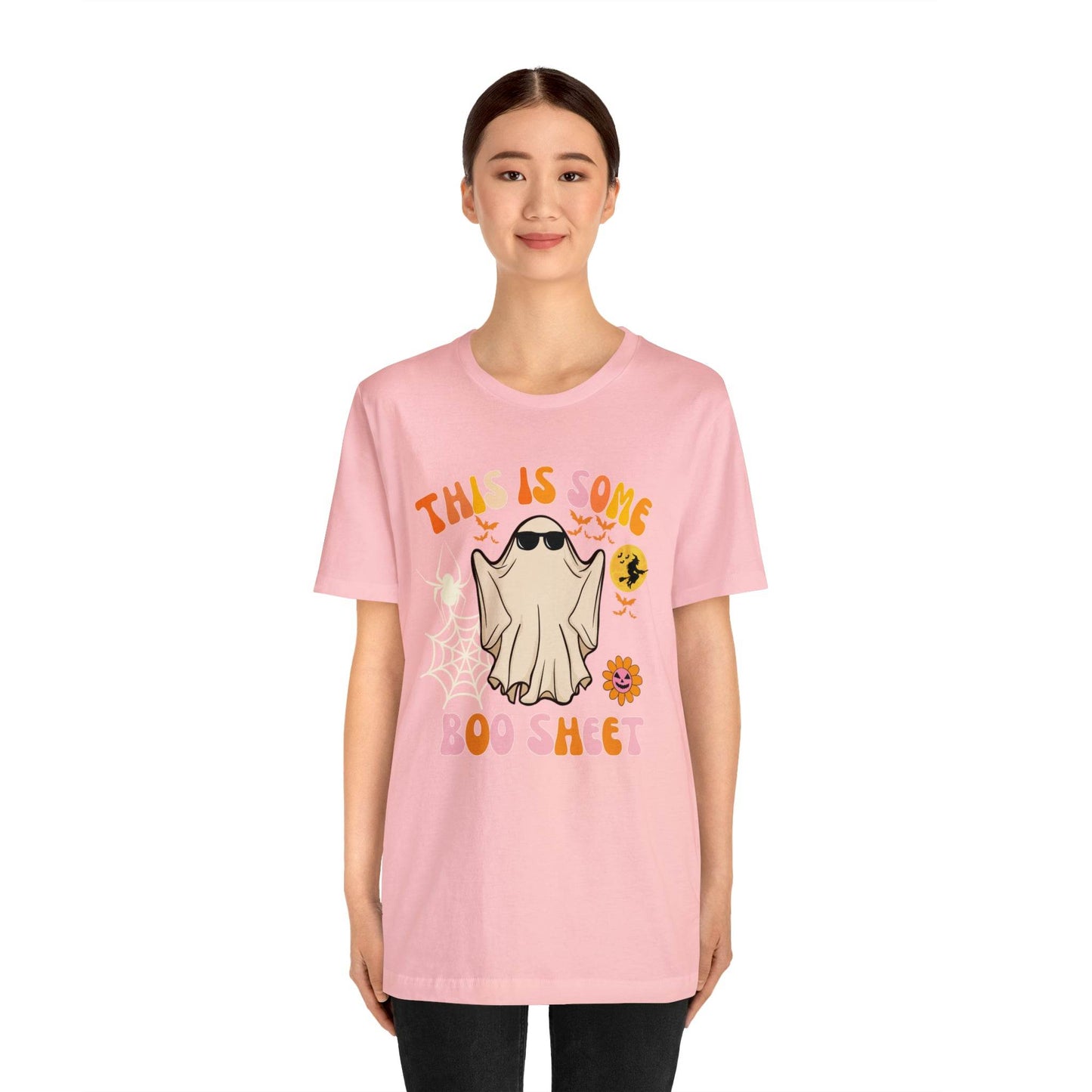 This Is Some Boo Sheet Funny Halloween Shirt Funny Halloween Costume Spooky Season Tee Funny Gift Shirt for Birthday Christmas Anniversary - Giftsmojo