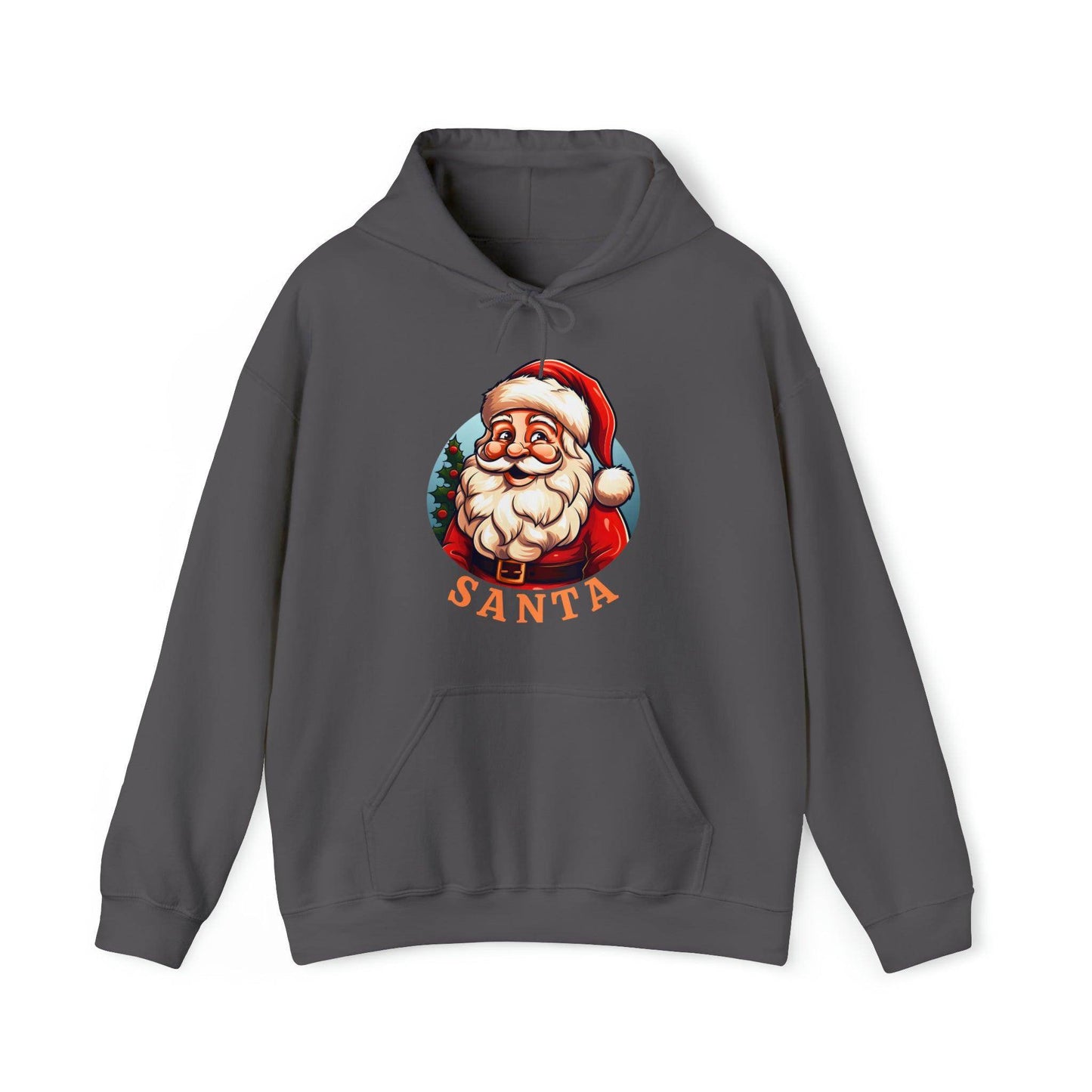Santa Hooded Sweatshirt Santa Hooded Sweatshirt Christmas Sweater Pullover Christmas Pullover Santa Claus Shirt - Giftsmojo