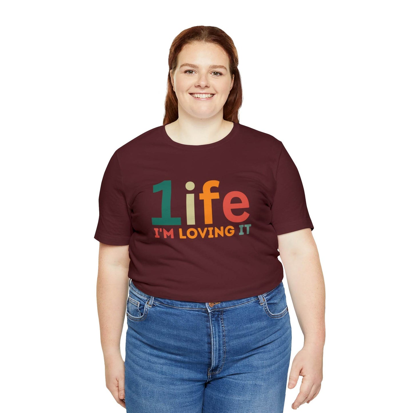 One life I'M Loving It Shirt Retro 1life shirt Live Your Life You Only Have One Life To Live Retro Shirt - Giftsmojo