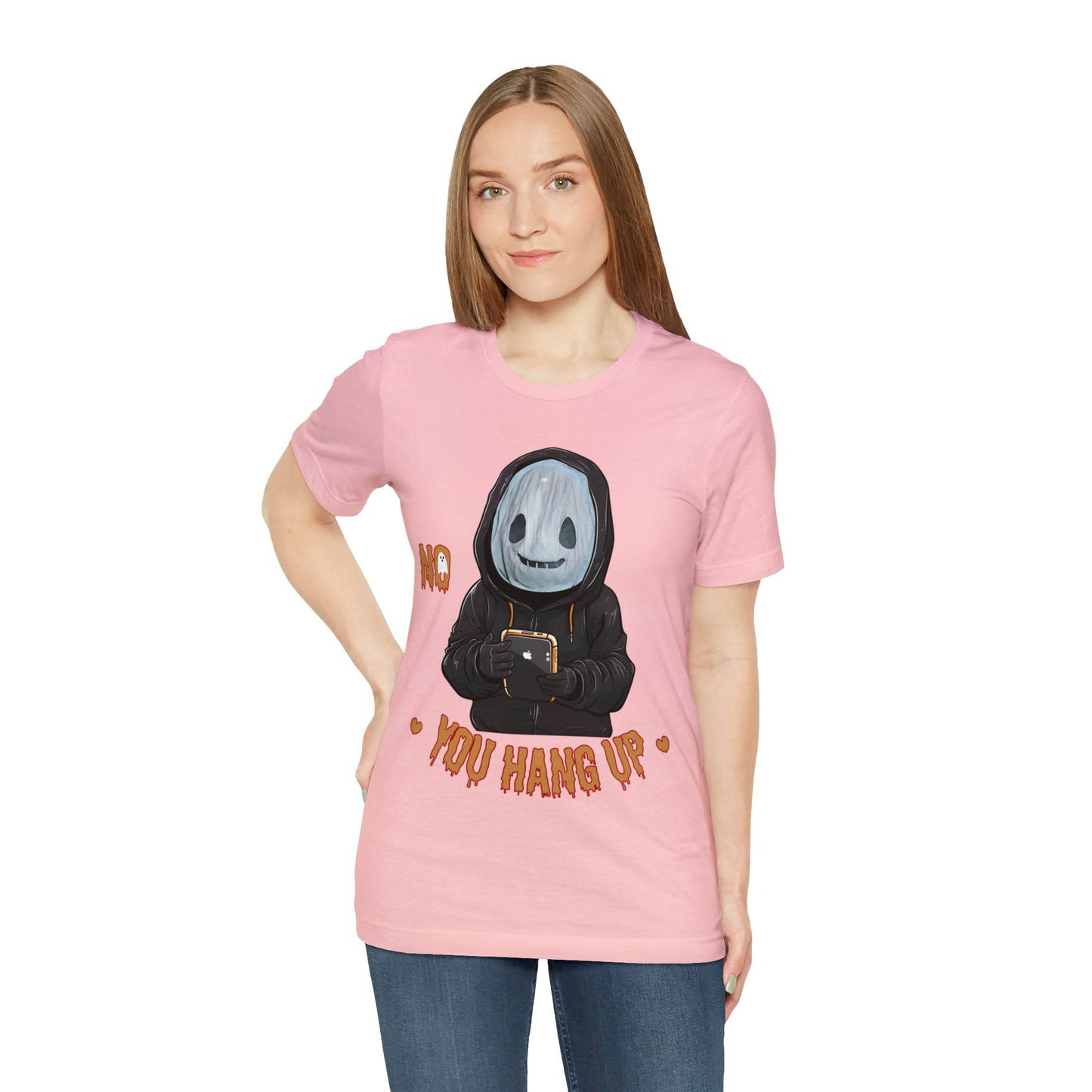 Halloween Shirt No You Hang Up Scary Halloween Costume Fall shirt Spooky Vibes Shirt - Giftsmojo