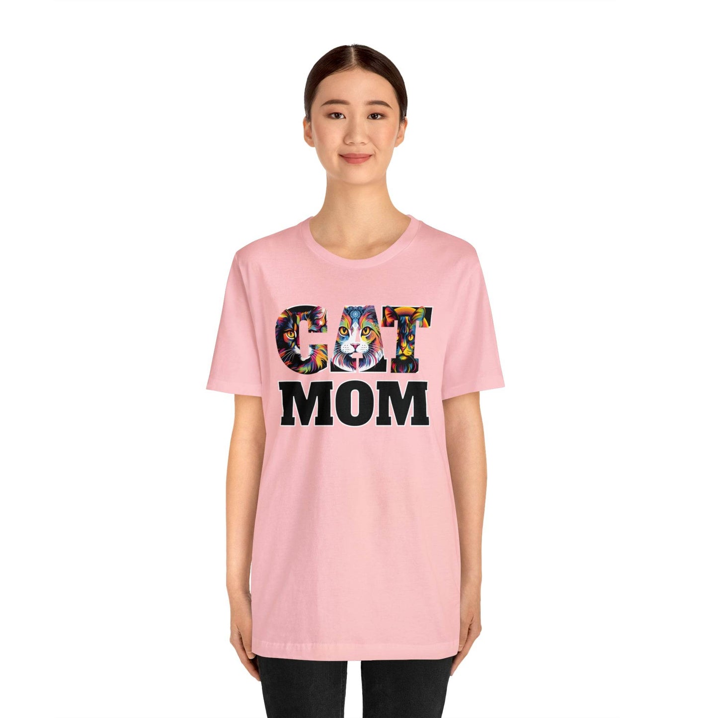 Vintage Cat Shirt Retro Cat Mom Tshirt Animal Lover Gift Cat T Shirt Cat Mom Gift Cat Lover Gift - Cat Lover Shirt Trendy Shirt for Cat Mom - Giftsmojo