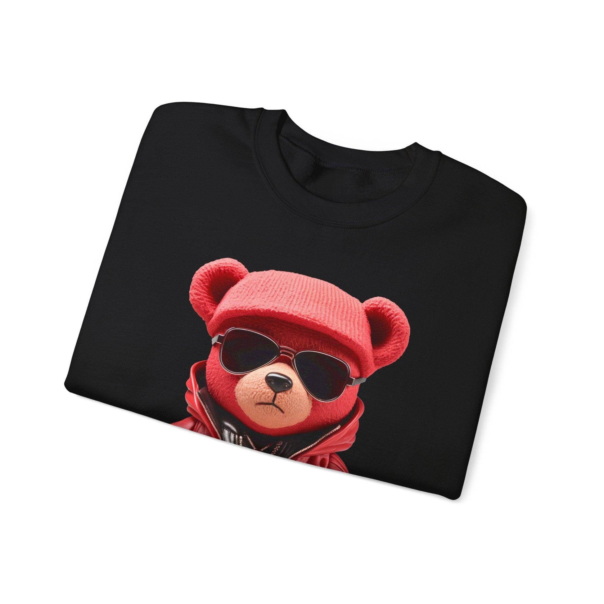 Hip-Hop Teddy Bear Sweatshirt: Elevate Your Style with Streetwear Chic - Giftsmojo