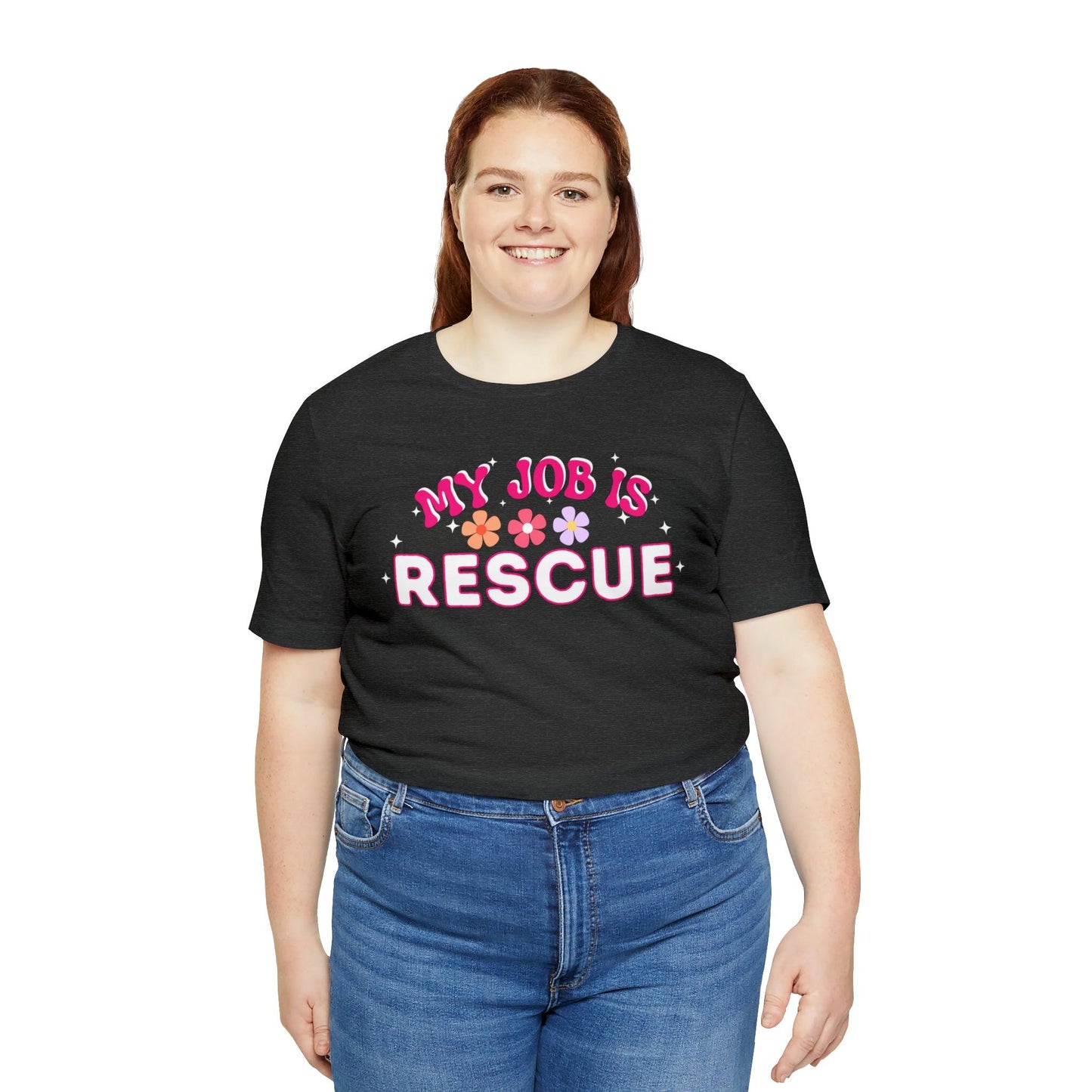 My Job is Rescue Shirt Firefighter Shirt Coast Guard Shirt Paramedic, Lifeguard, - Giftsmojo