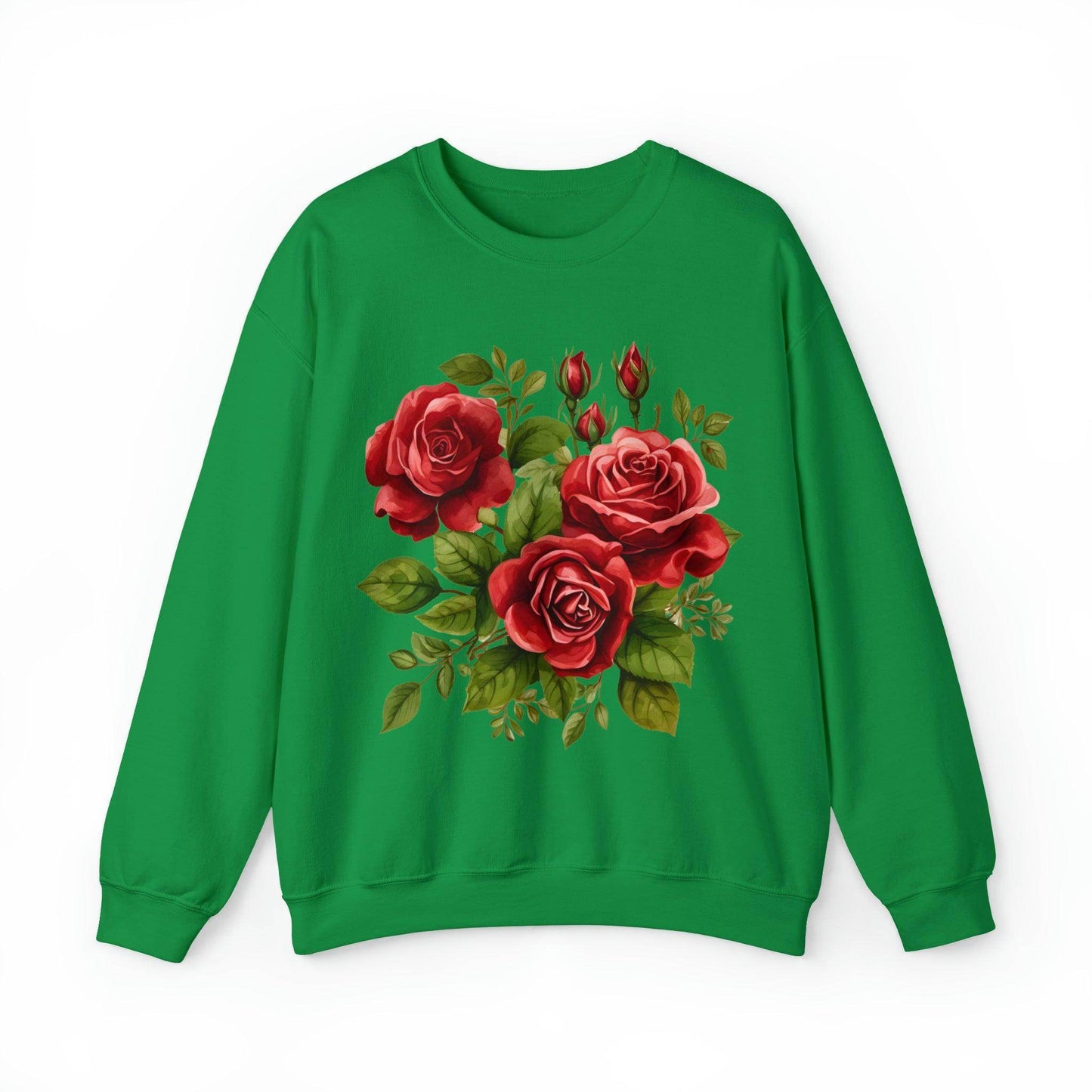 Christmas Flower Shirt Christmas Flower Sweatshirt Christmas Floral Sweatshirt Christmas Sweater Christmas Trendy Christmas Sweatshirt - Giftsmojo