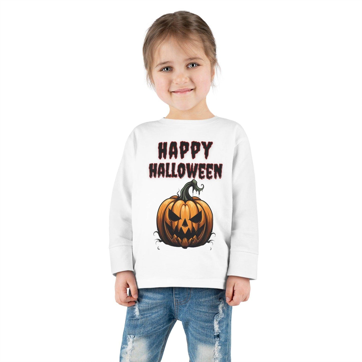 Kids Happy Halloween Pumpkin Shirt Kids Halloween Costume Kids Trick or Treat Outfit for Halloween Kids Jack O Lantern Shirt Kids Scary Faces - Giftsmojo