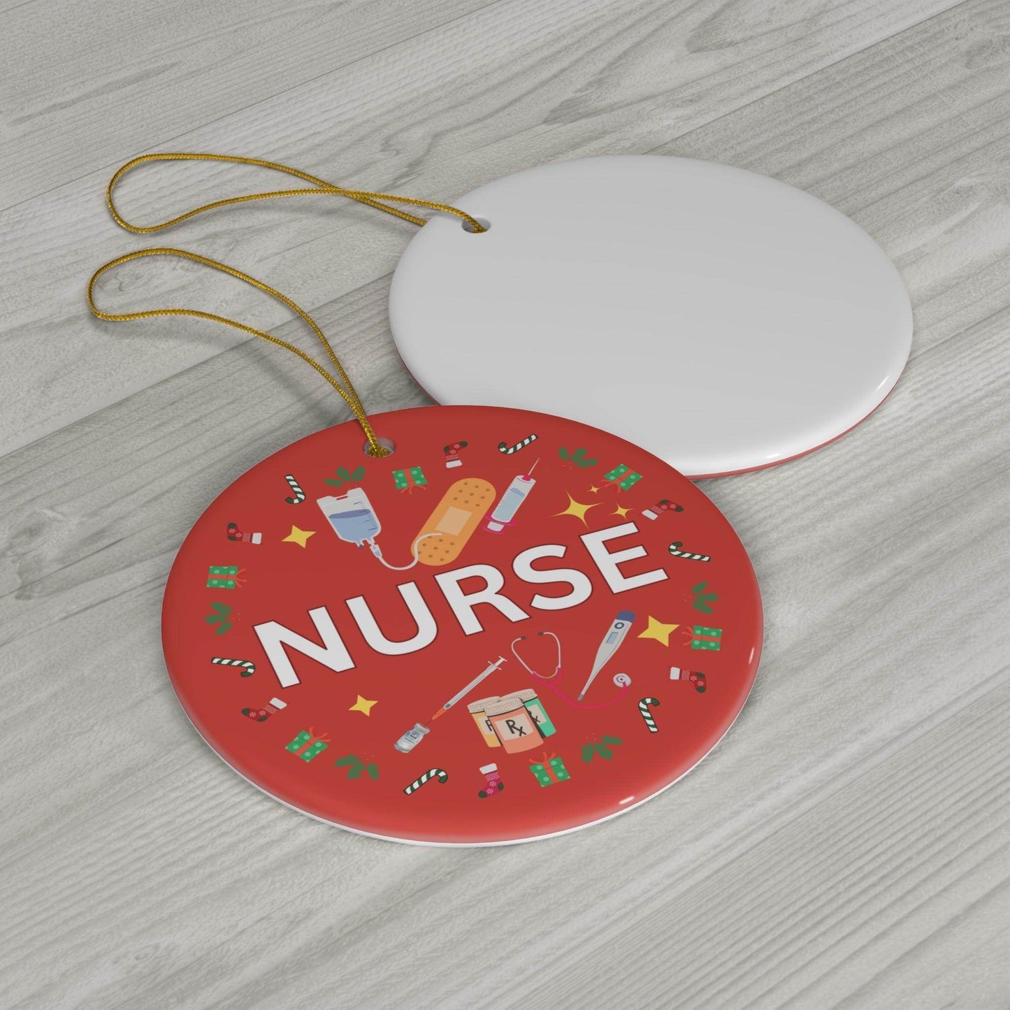 Nurse Christmas Ornament Nurse Ornament Nurse Christmas Tree Ornament Nurse Care Ornament Nurses Ornament Occupation Job - Giftsmojo
