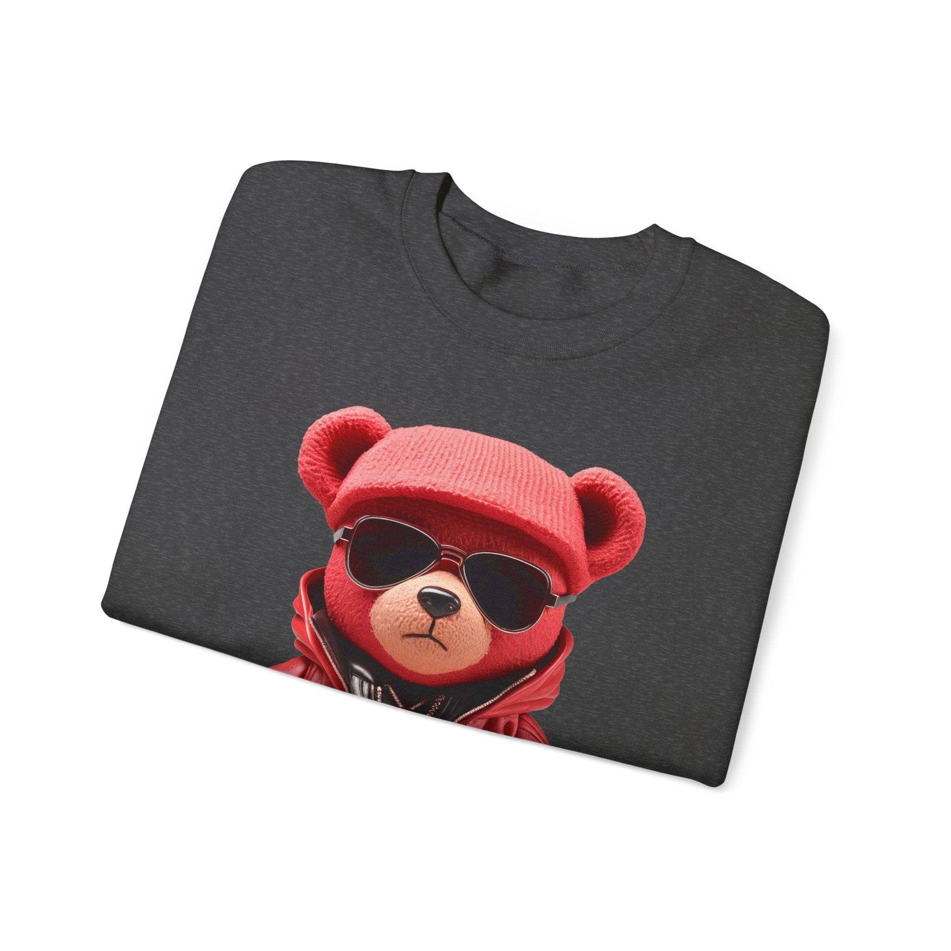 Hip-Hop Teddy Bear Sweatshirt: Elevate Your Style with Streetwear Chic - Giftsmojo