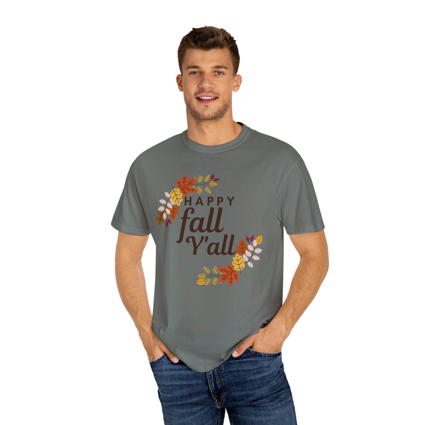 Happy Fall Y'all Gift for Fall, Funny Fall Shirts Gift, Autumn Tee, Fall Tshirt - Giftsmojo