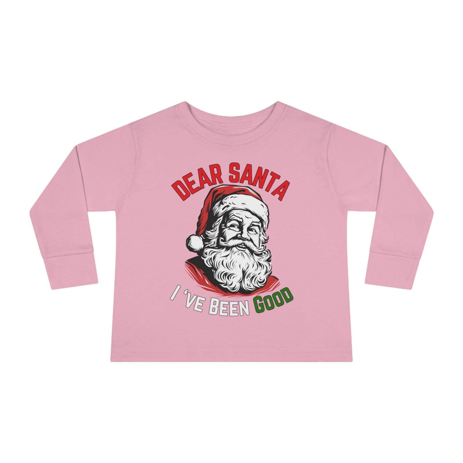Santa I Have Been Good Christmas Shirt for Kids Christmas Outfit for Kids - Giftsmojo
