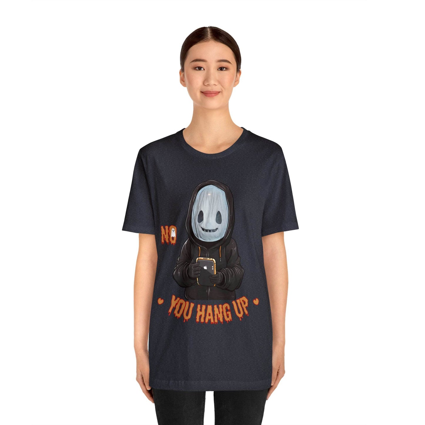 Halloween Shirt No You Hang Up Scary Halloween Costume Fall shirt Spooky Vibes Shirt - Giftsmojo