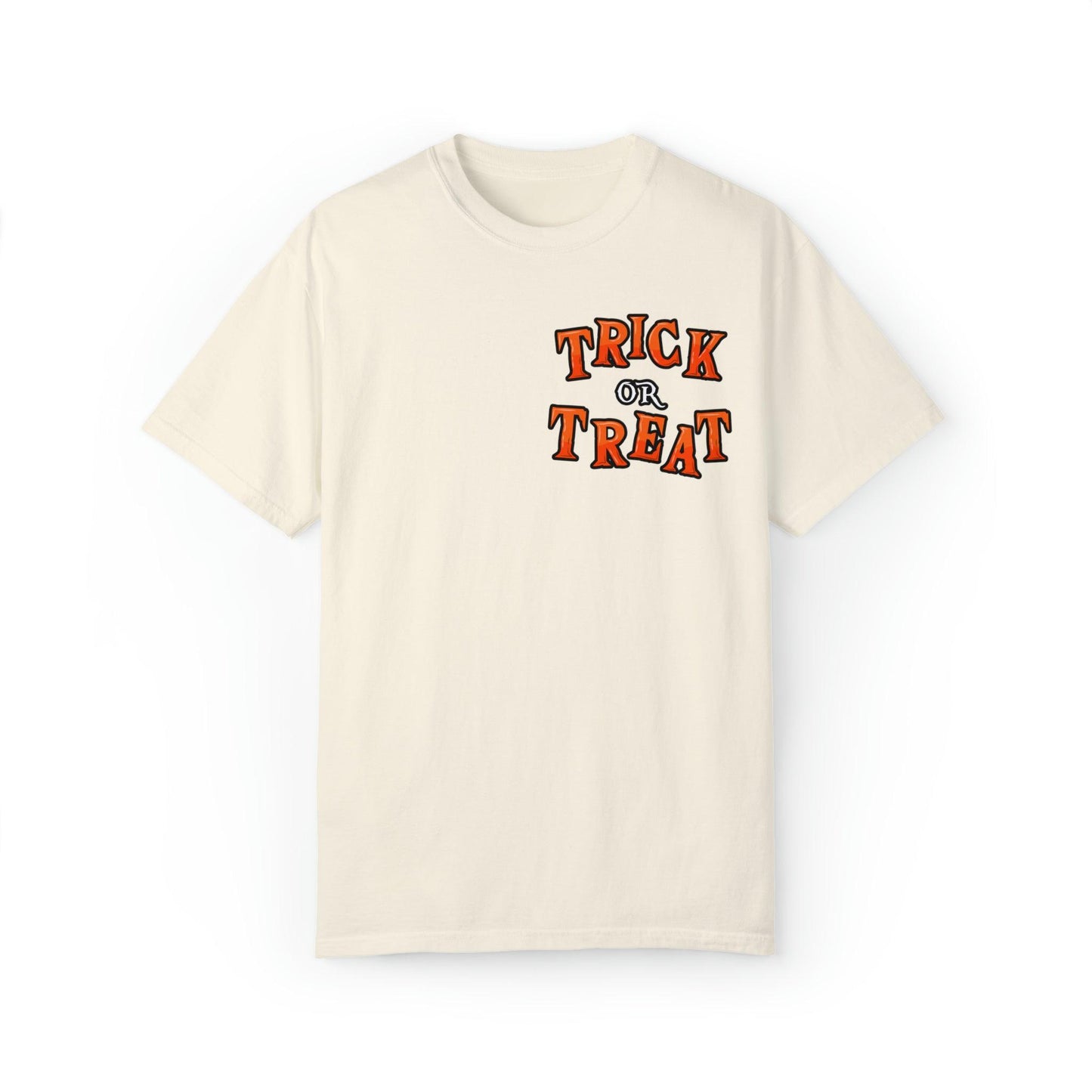 Halloween Party Outfit Trick or Treat Shirt Vintage Shirt Halloween Costume Cute Spooky Shirt, Halloween Gift Halloween T-shirt Trick or Treat Outfit