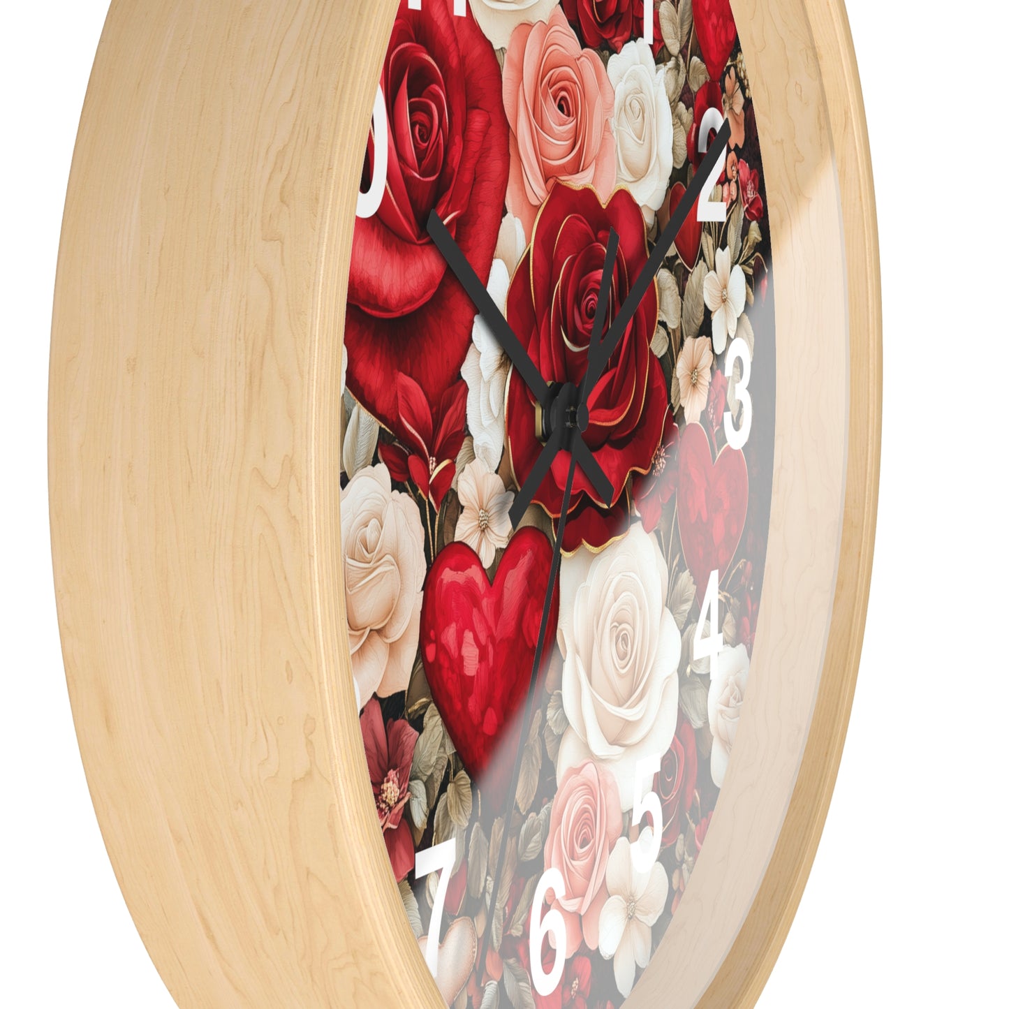 Flower Wall Clock - Botanic Home Decor