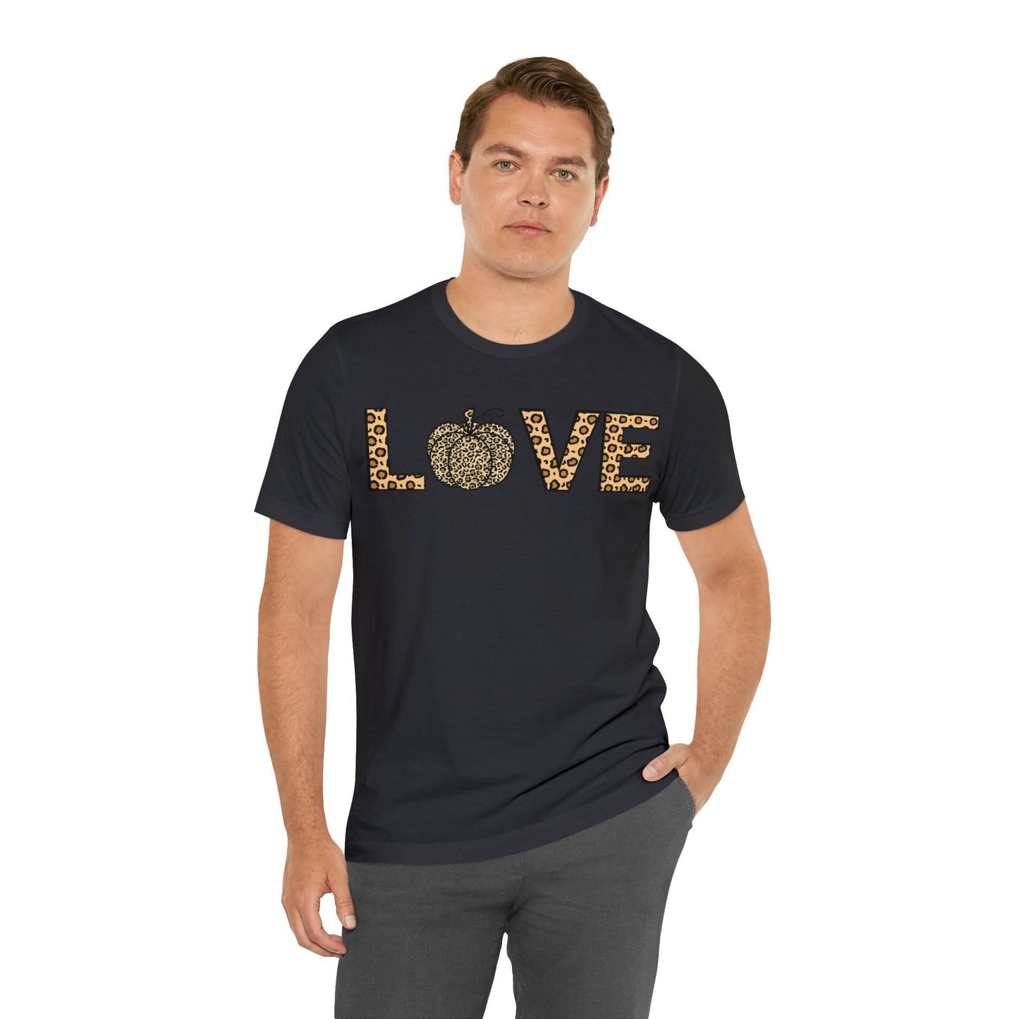 Embrace the Wild - Fall Leopard Print Shirt Leopard Print Love Fall - Pumpkin shirt - autumn shirt - Giftsmojo