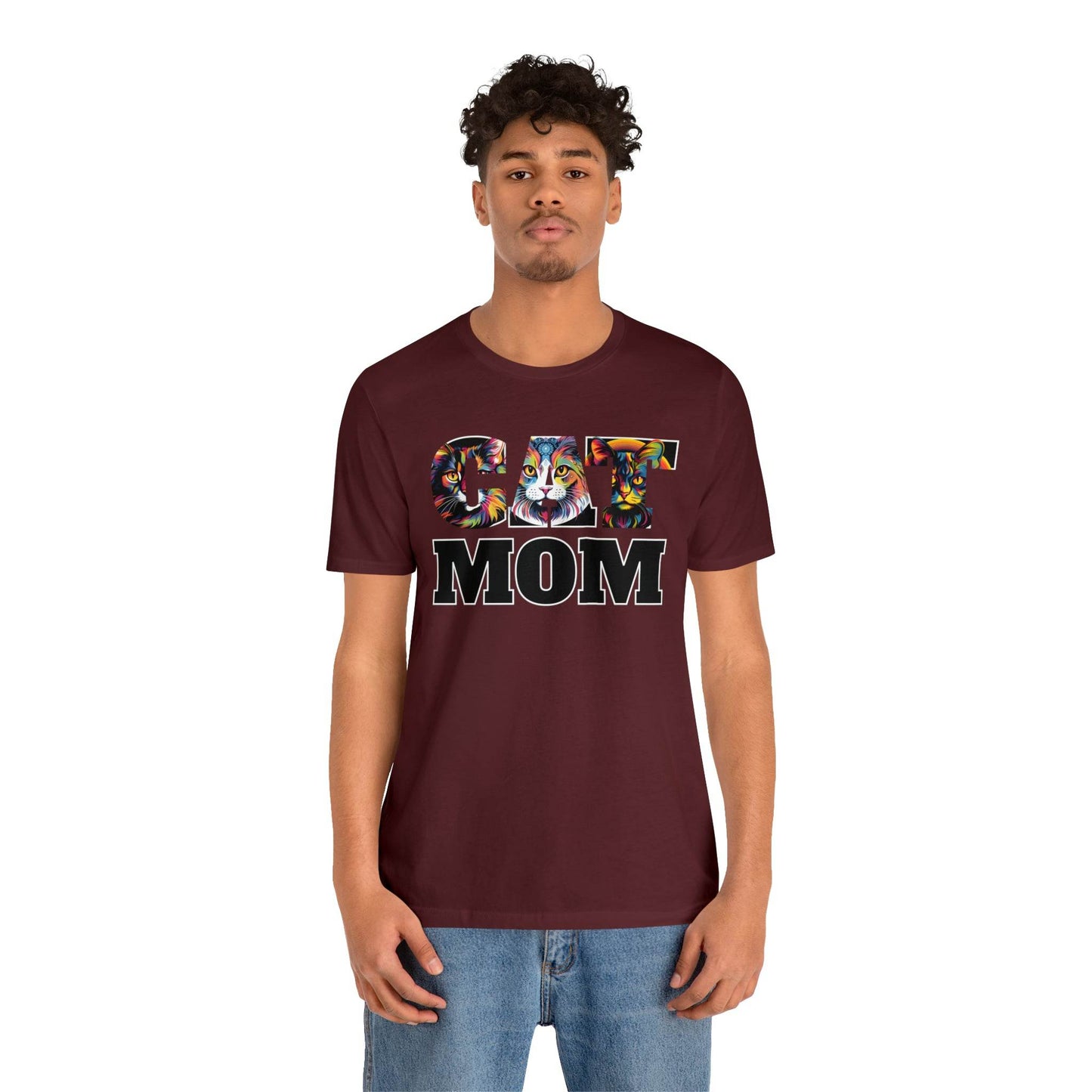 Vintage Cat Shirt Retro Cat Mom Tshirt Animal Lover Gift Cat T Shirt Cat Mom Gift Cat Lover Gift - Cat Lover Shirt Trendy Shirt for Cat Mom - Giftsmojo