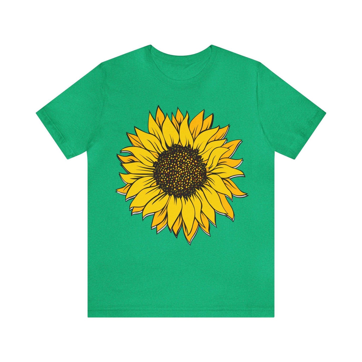 Sunflower Shirt, Floral Tee Shirt, Flower Shirt, Garden Shirt, Womens Fall Summer Shirt Sunshine Tee, Gift for Gardener, Nature lover shirt - Giftsmojo