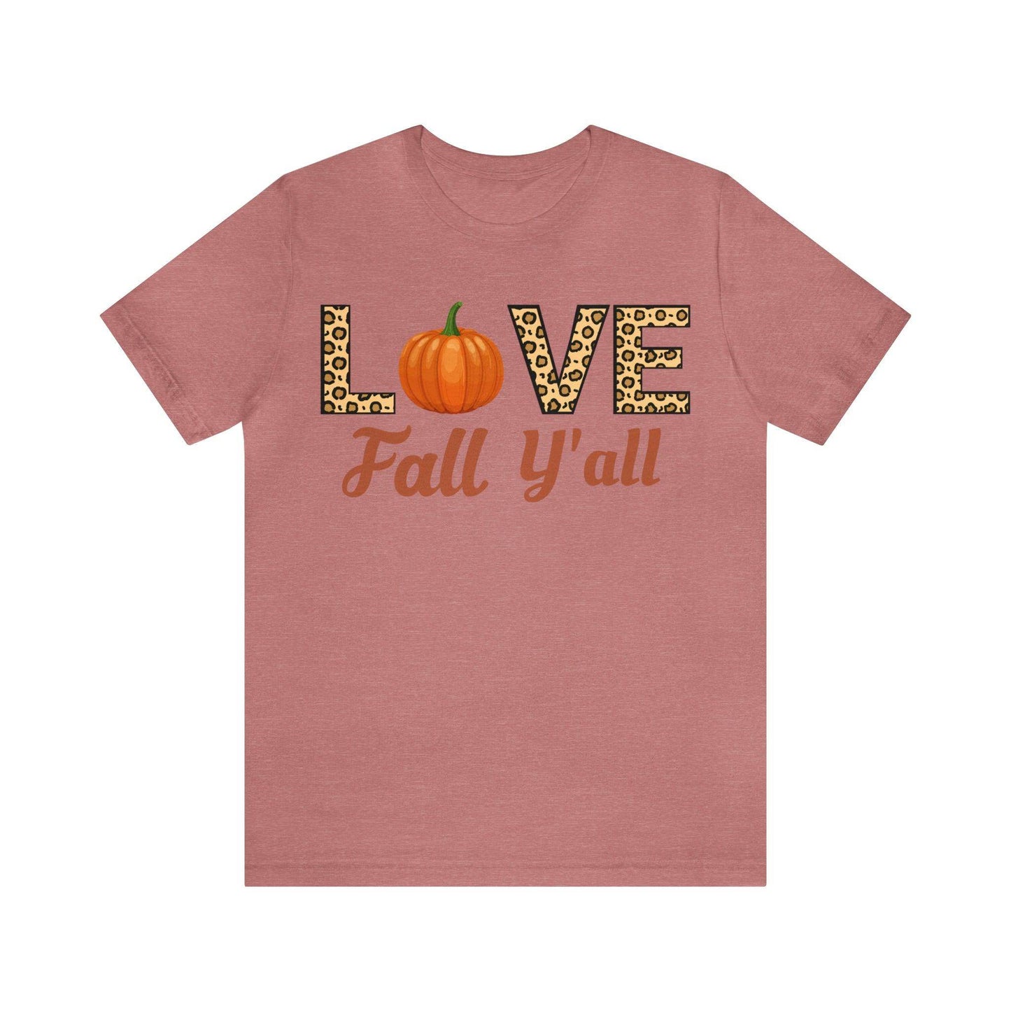 Leopard Print Love Fall Y'all - Giftsmojo