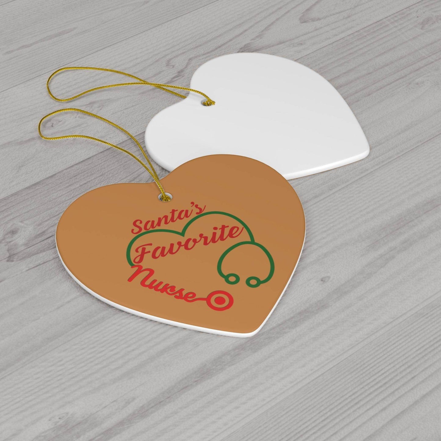 Santa's Favorite Nurse Christmas Ornament Nurse Ornament Nurse Christmas Tree Ornament Nurse Care Ornament Nurses Ornament Occupation Job - Giftsmojo