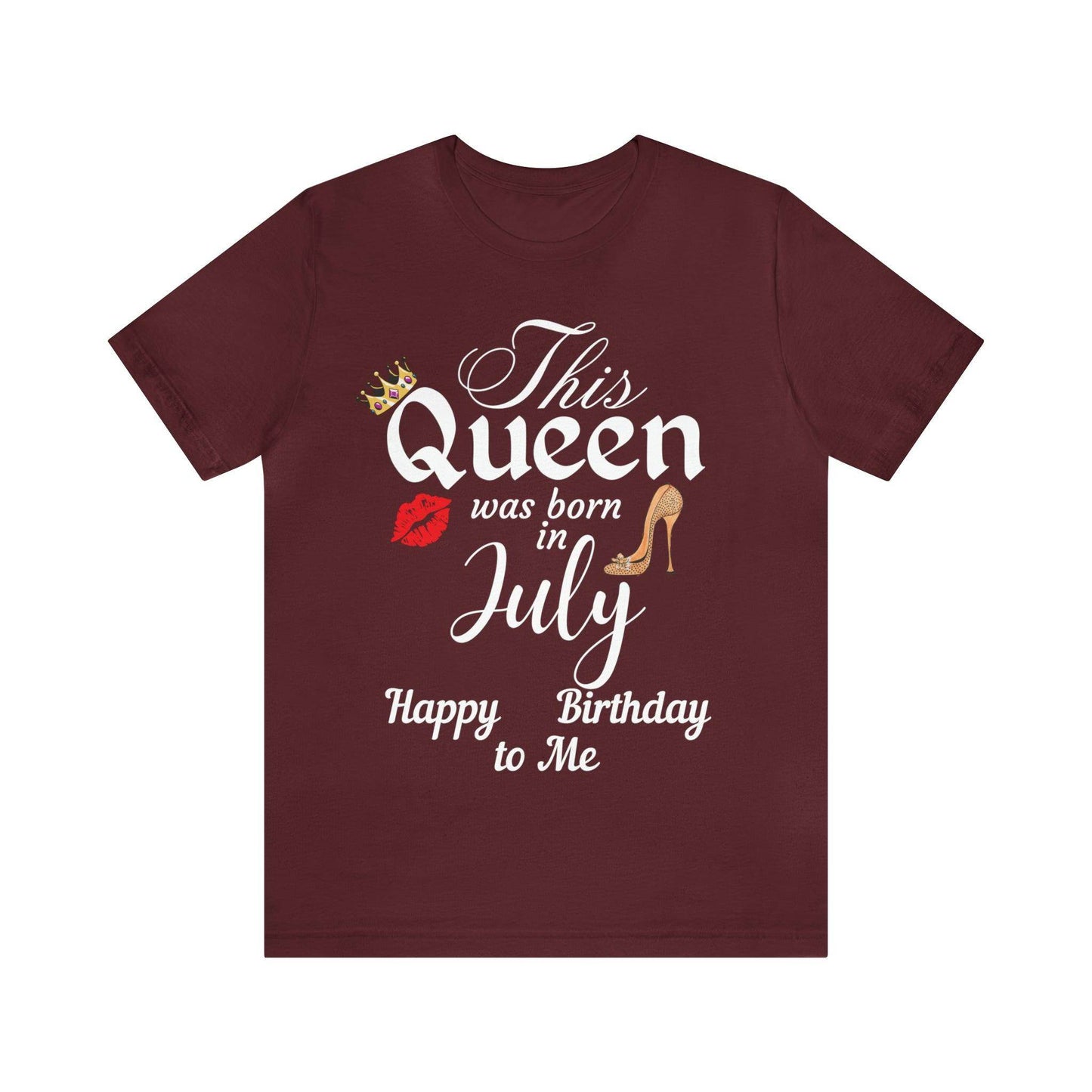 Birthday Queen Shirt, Gift for Birthday, This Queen was born in July Shirt, Funny Queen Shirt, Funny Birthday Shirt, Birthday Gift - Giftsmojo