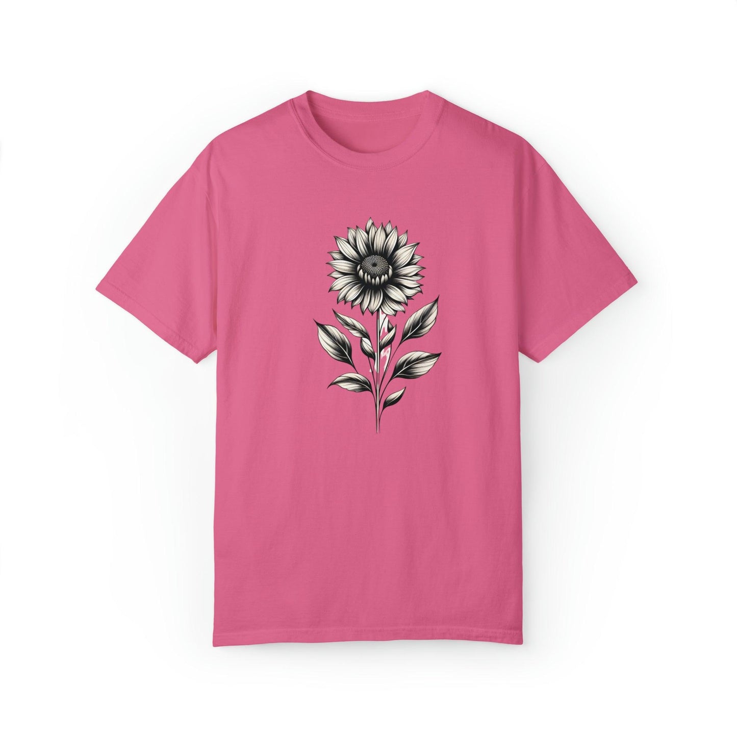 Sunflower Shirt Flower Shirt Aesthetic, Floral Graphic Tee Floral Shirt Flower T-shirt, Wild Flower Shirt Gift For Her Wildflower T-shirt