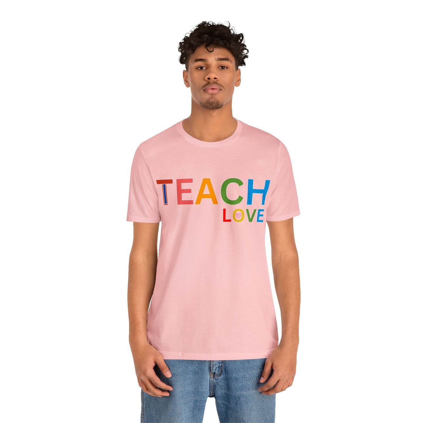 I Teach Love Shirt, Teacher Shirt, Teacher Appreciation Gift for Teachers - Giftsmojo