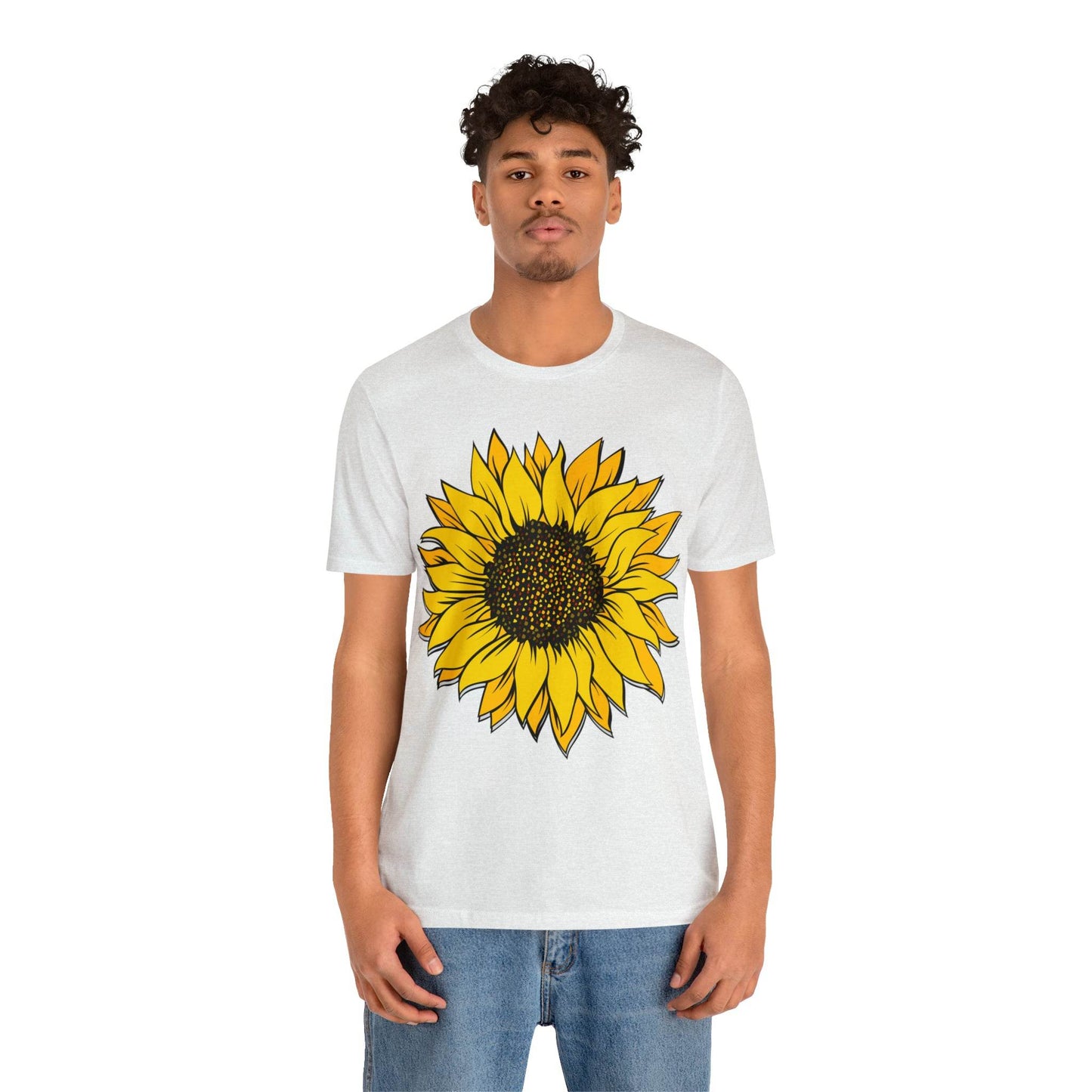 Sunflower Shirt, Floral Tee Shirt, Flower Shirt, Garden Shirt, Womens Fall Summer Shirt Sunshine Tee, Gift for Gardener, Nature lover shirt - Giftsmojo
