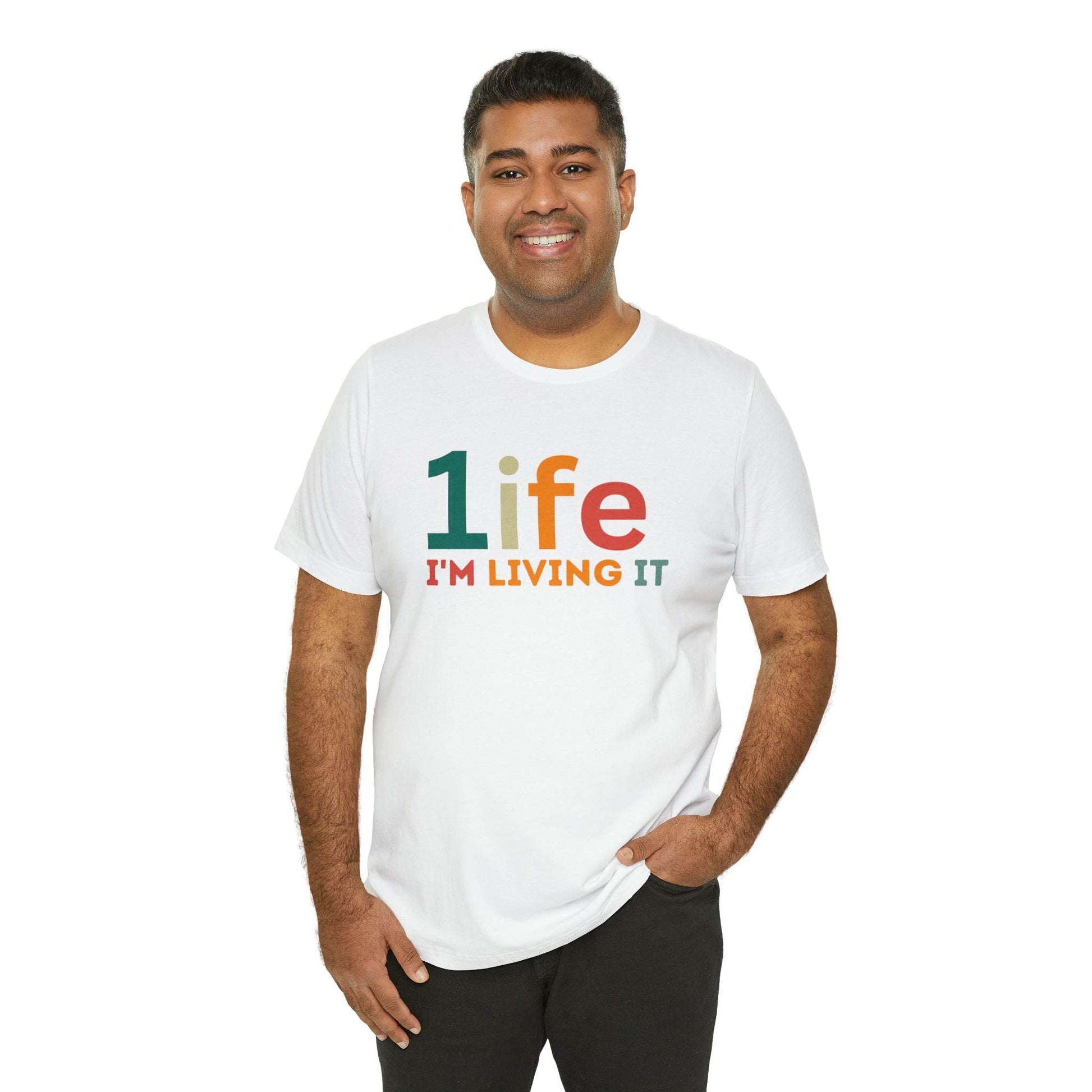 One life Shirt Retro 1life shirt Live Your Life You Only Have One Life To Live Retro Shirt - Giftsmojo