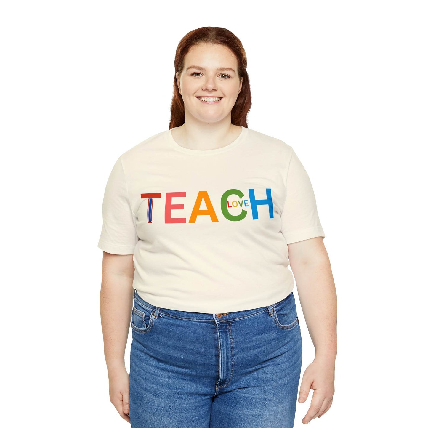 I Teach Love Shirt, Teacher Shirt, Teacher Appreciation Gift for Teachers - Giftsmojo
