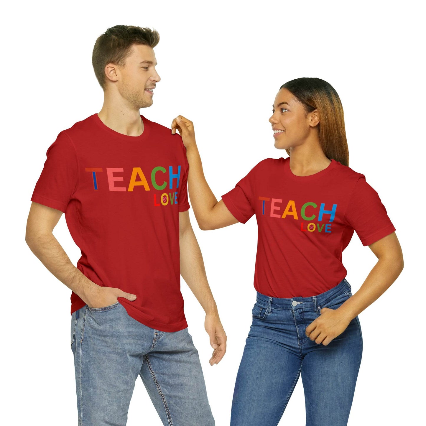 I Teach Love Shirt, Teacher Shirt, Teacher Appreciation Gift for Teachers - Giftsmojo