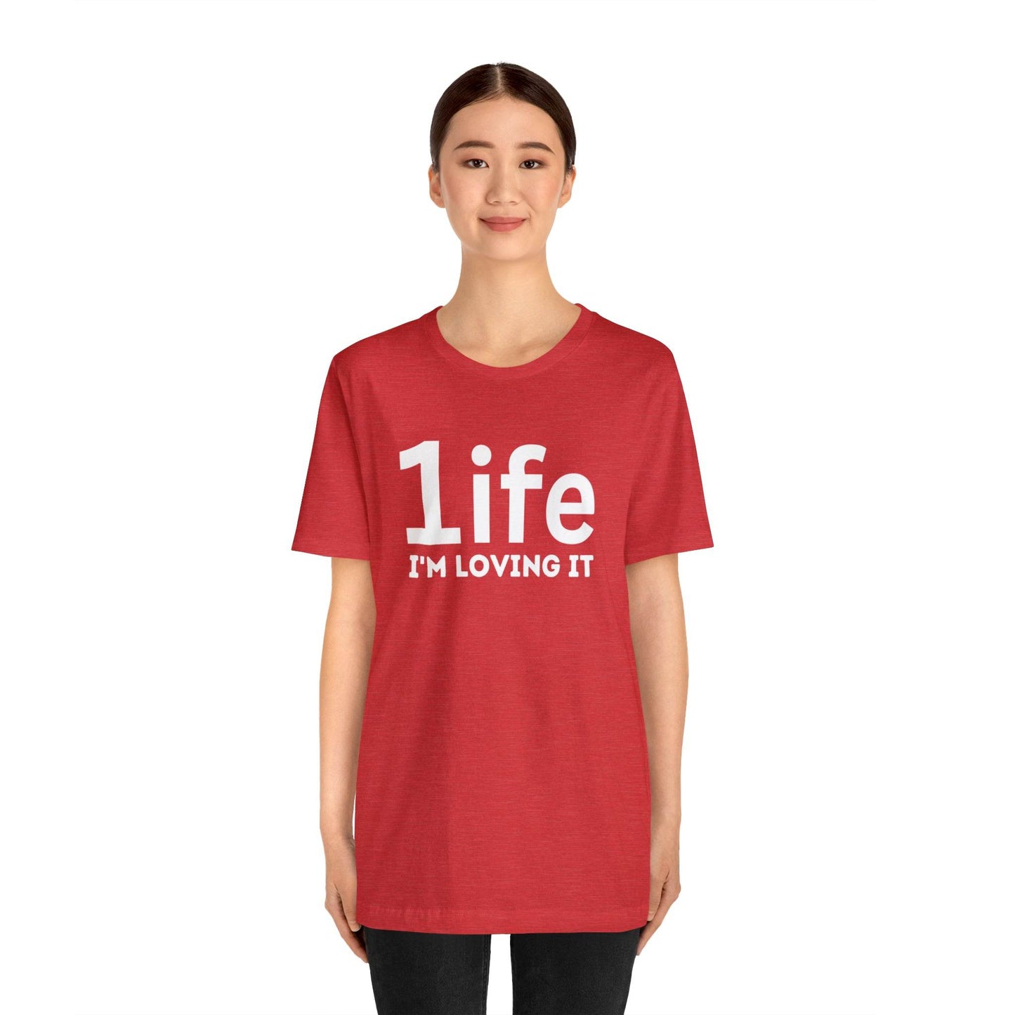 One life I'M Loving It Shirt Retro 1life shirt Live Your Life You Only Have One Life To Live Retro Shirt - Giftsmojo