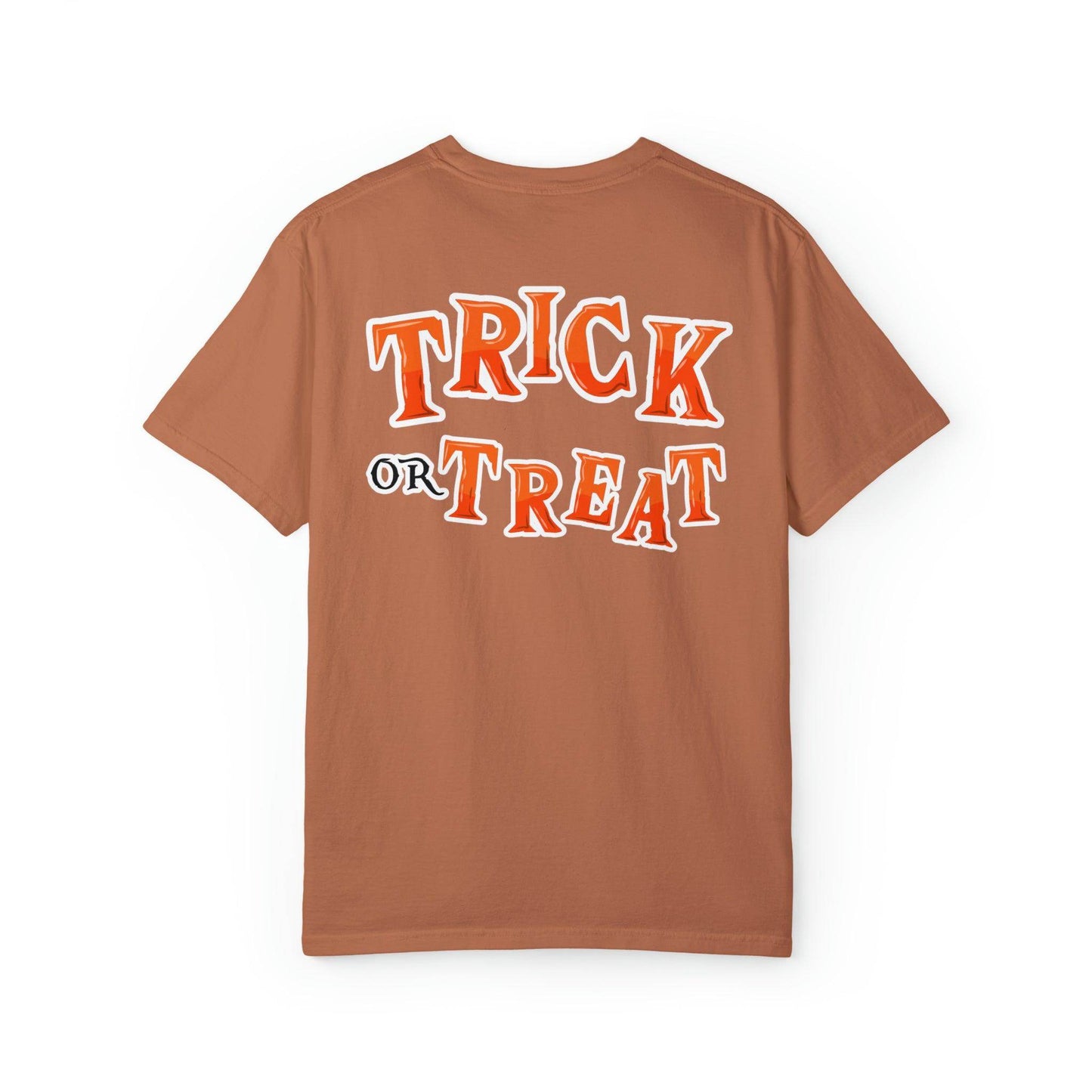 Retro Halloween Tshirt, Trick or Treat Shirt Halloween Costume Vintage Shirt Halloween Shirt Cute Spooky Shirt, Halloween Gift Halloween T-shirt - Giftsmojo
