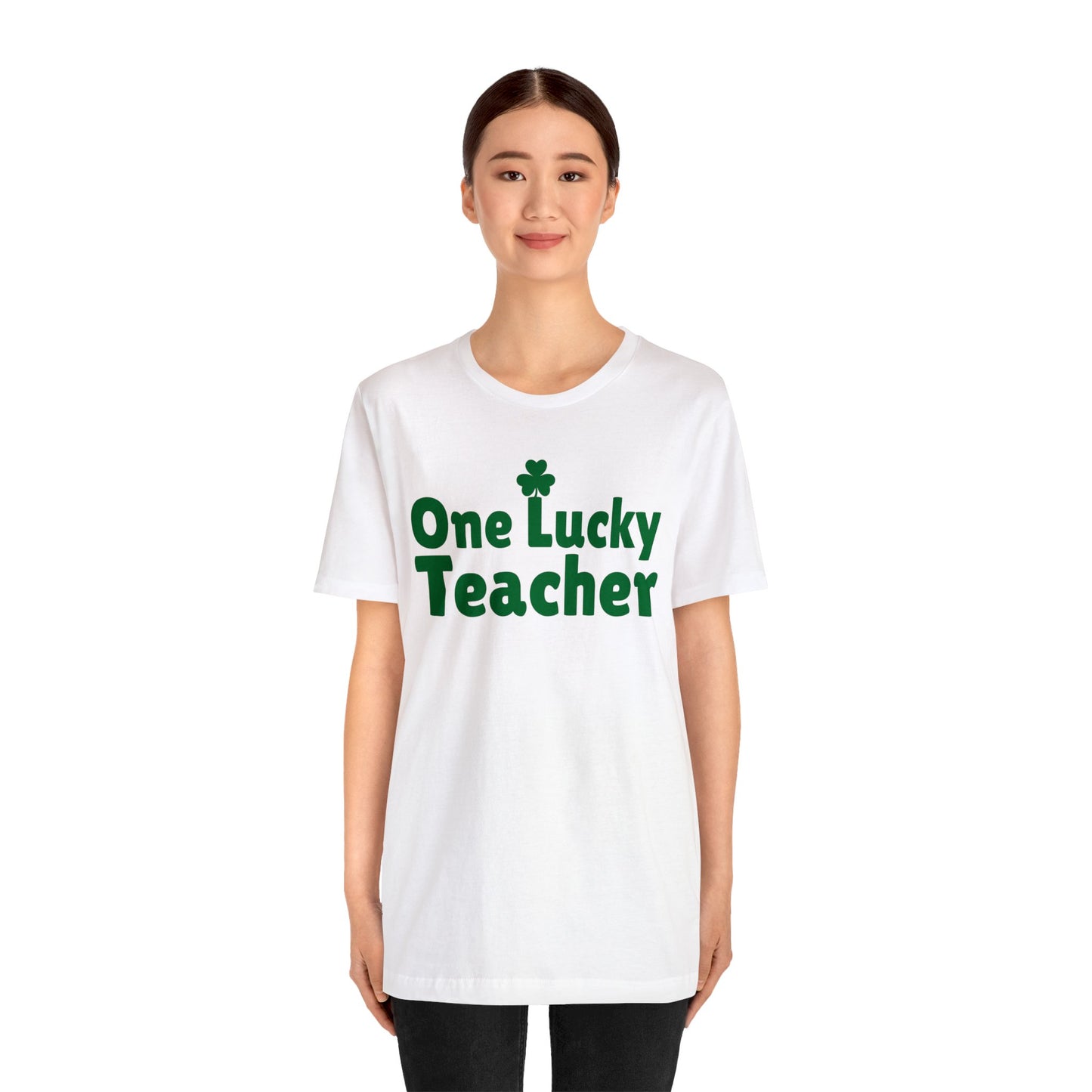 Feeling Lucky Shirt One Lucky Teacher Shirt Saint Patrick's Day Shirt St Paddy's Shirt