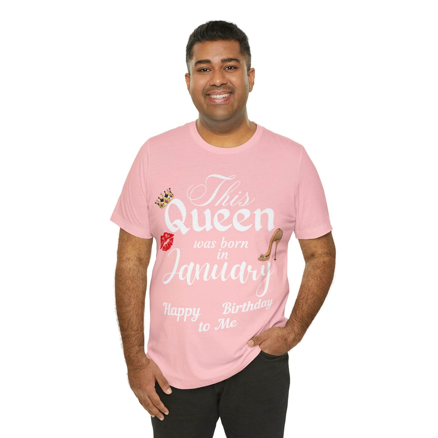 Birthday Queen Shirt, Gift for Birthday, This Queen was born in January Shirt, Funny Queen Shirt, Funny Birthday Shirt, Birthday Gift - Giftsmojo