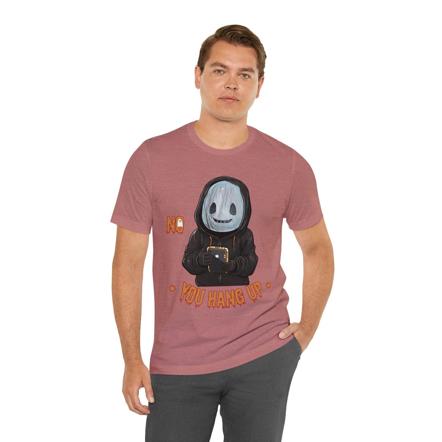 Halloween Shirt No You Hang Up Scary Halloween Costume Fall shirt Spooky Vibes Shirt - Giftsmojo
