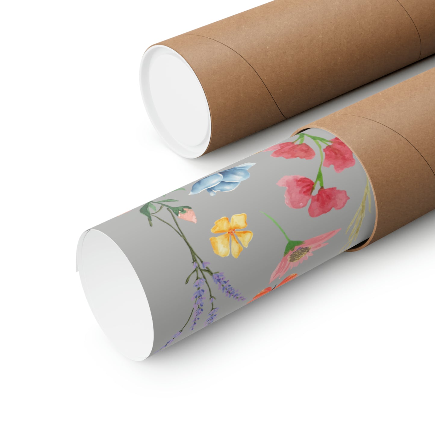 Watercolor Wildflowers Wall Art
