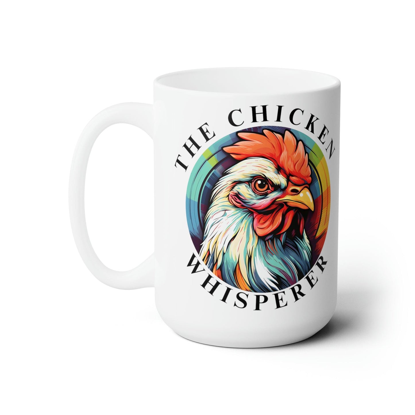 The Chicken Whisperer Mug Chicken Coffee Mug, Chicken lovers Mug Chicken Lover Gift for her, Funny Chicken Cup, Roster Mug Retro Vintage Mug - Giftsmojo