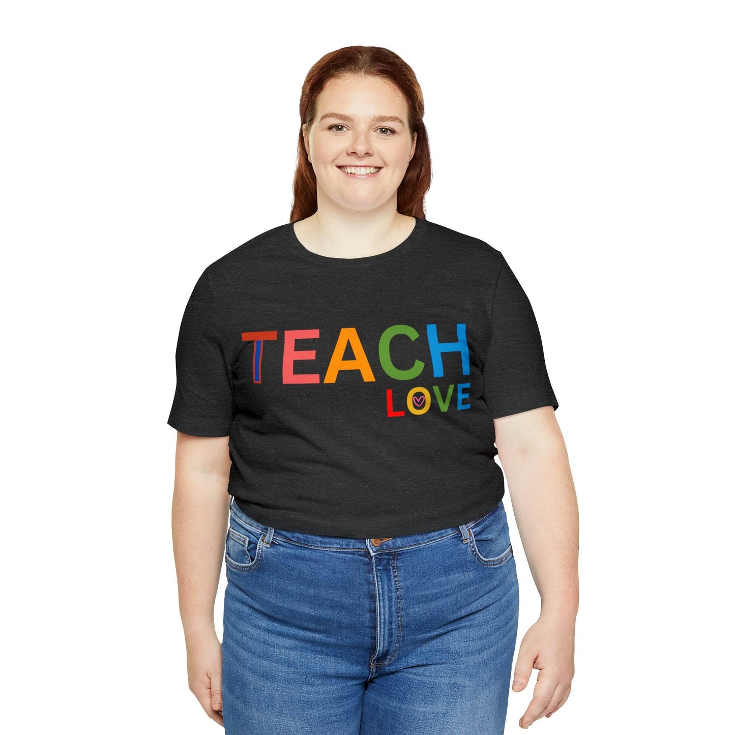 I Teach Love Shirt, Teacher Shirt, Teacher Appreciation Gift for Teachers - Giftsmojo