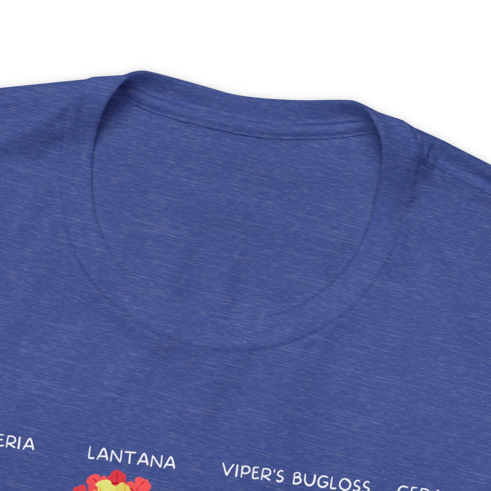 Wildflower Tshirt, Flower Shirt, Types of Flowers Shirt, Floral Tshirt, Gift for Women, Ladies Shirts Best Friend Gift, Plant Mom Nature Tee - Giftsmojo