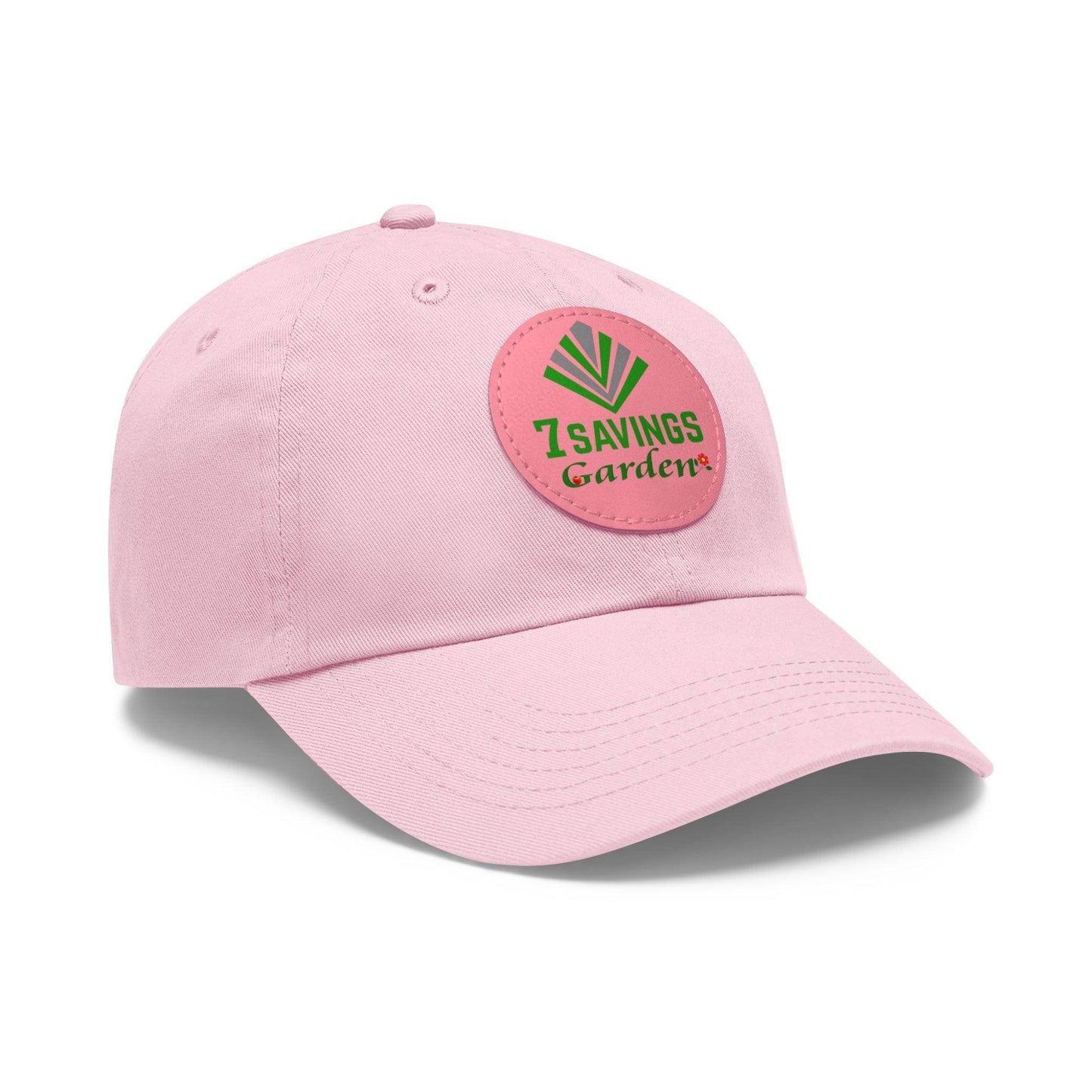 7savings Dad Hat with Leather Patch (Round) Plant lover hat - Giftsmojo
