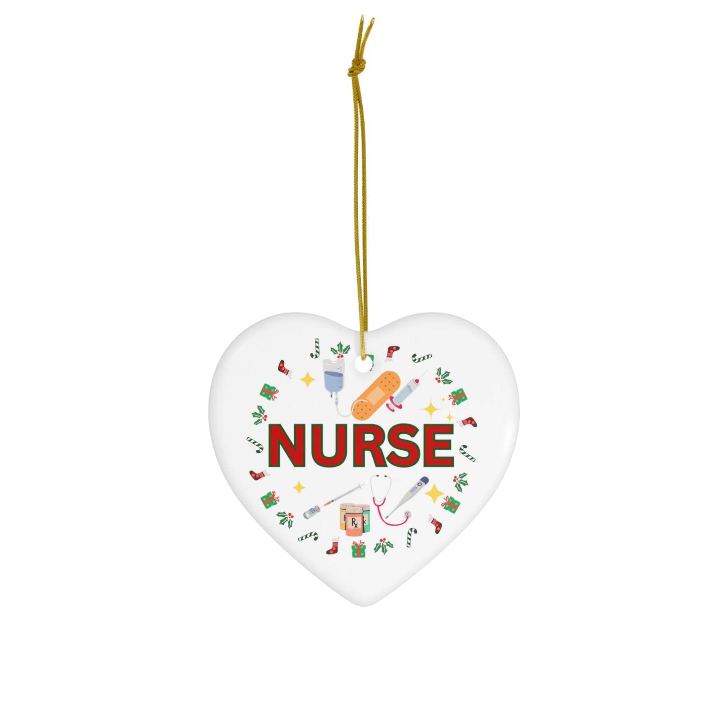 Nurse Christmas Ornament Nurse Ornament Nurse Christmas Tree Ornament Nurse Care Ornament Nurses Ornament Occupation Job - Giftsmojo