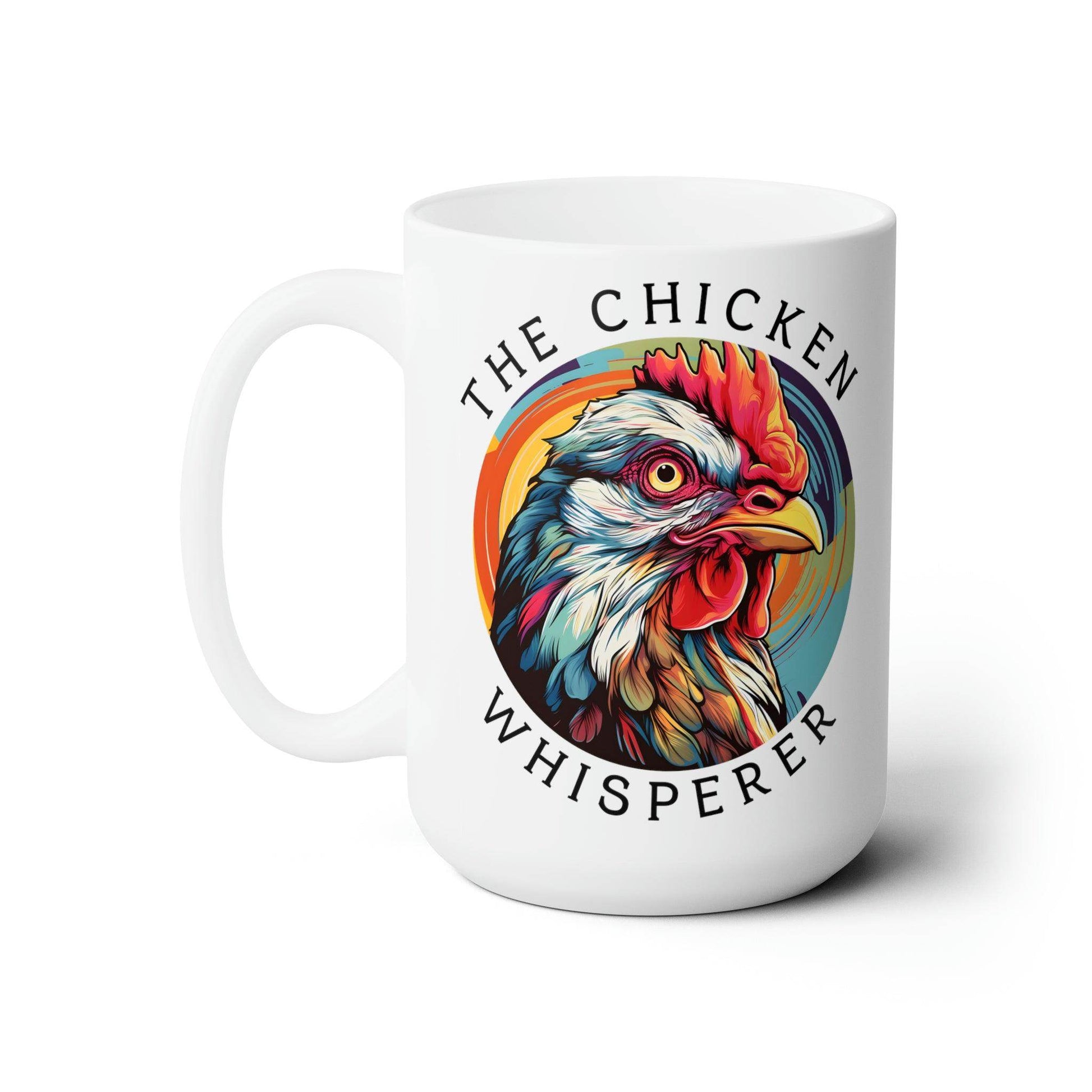 The Chicken Whisperer Mug Chicken Coffee Mug, Chicken lovers Mug Chicken Lover Gift for her, Funny Chicken Cup, Roster Mug Retro Vintage Mug - Giftsmojo