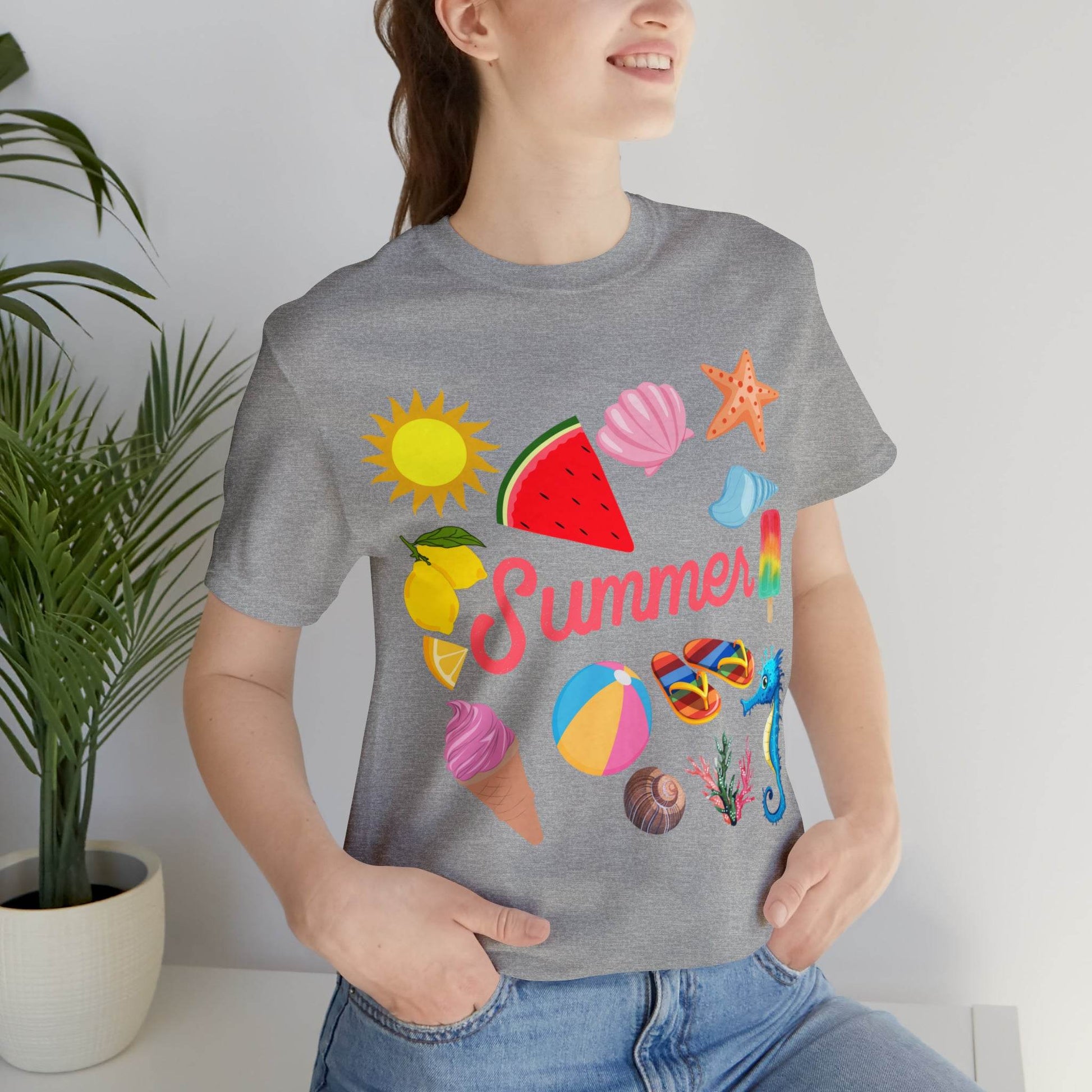 Fun Summer Shirt, Summer tshirt, Summer shirts for women and men - Giftsmojo