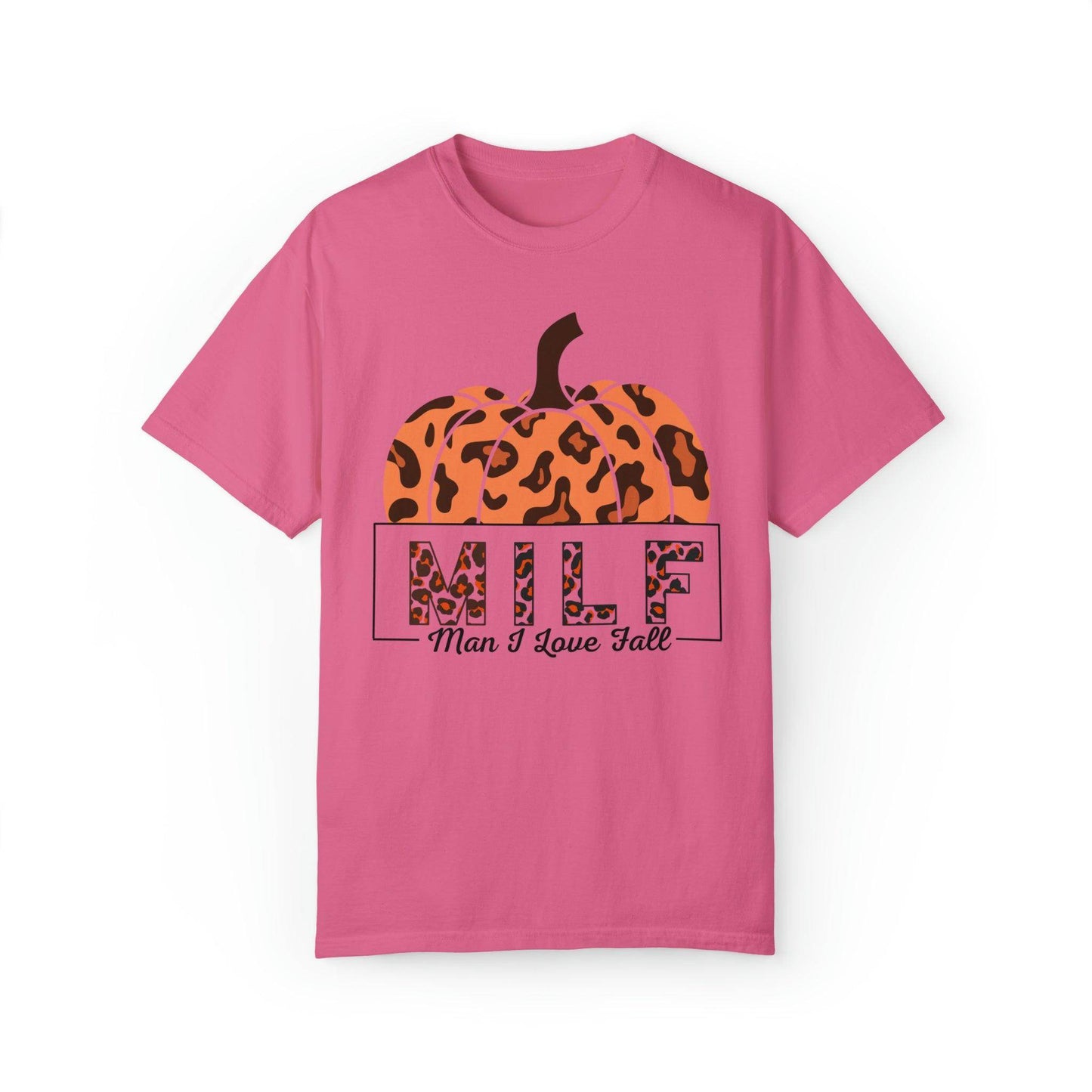 Man I love Fall Gift for Fall Funny fall shirts gift Pumpkin comfort colors - Giftsmojo
